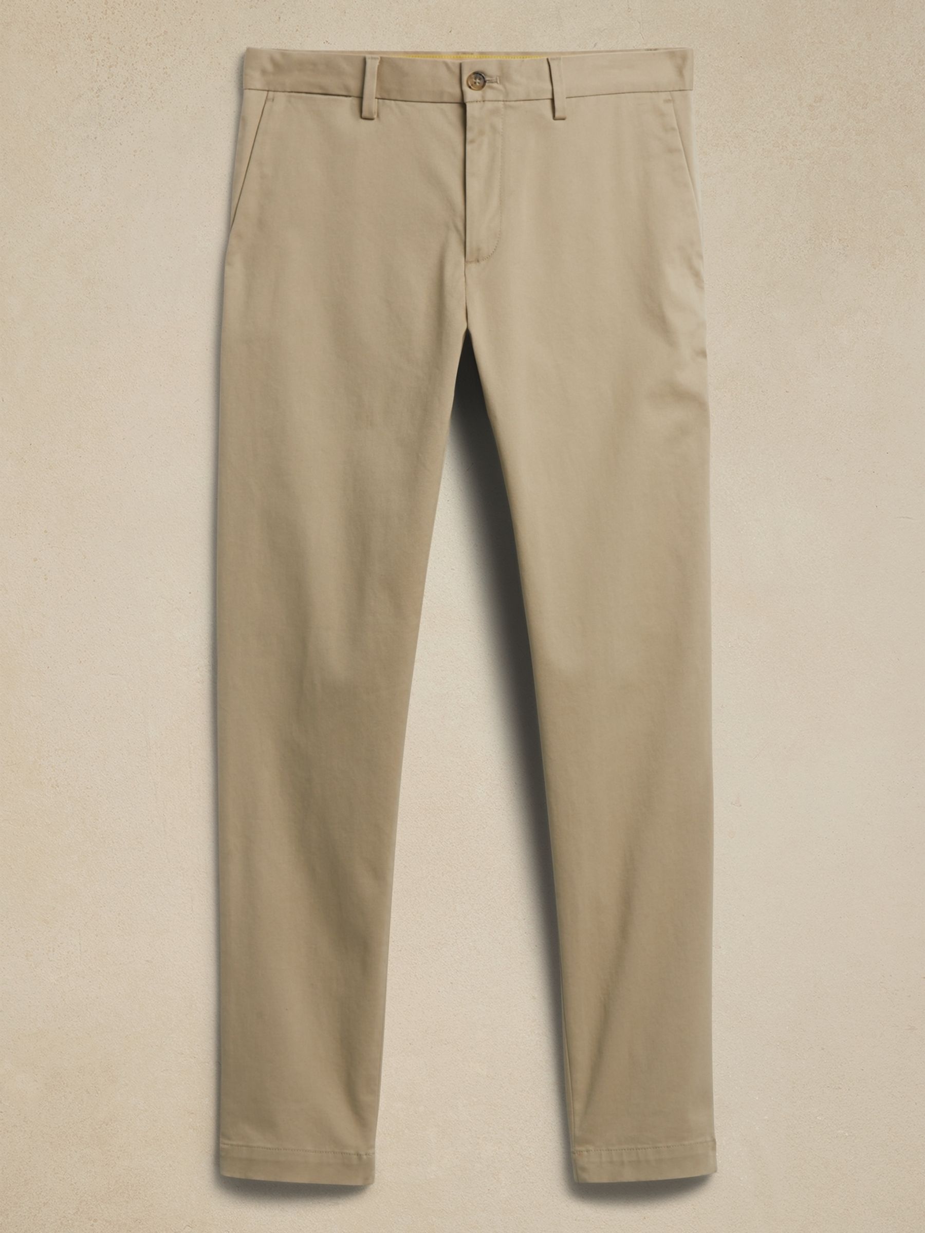 Banana Republic Beige Athletic Tapered Fit Chinos - Image 4 of 4