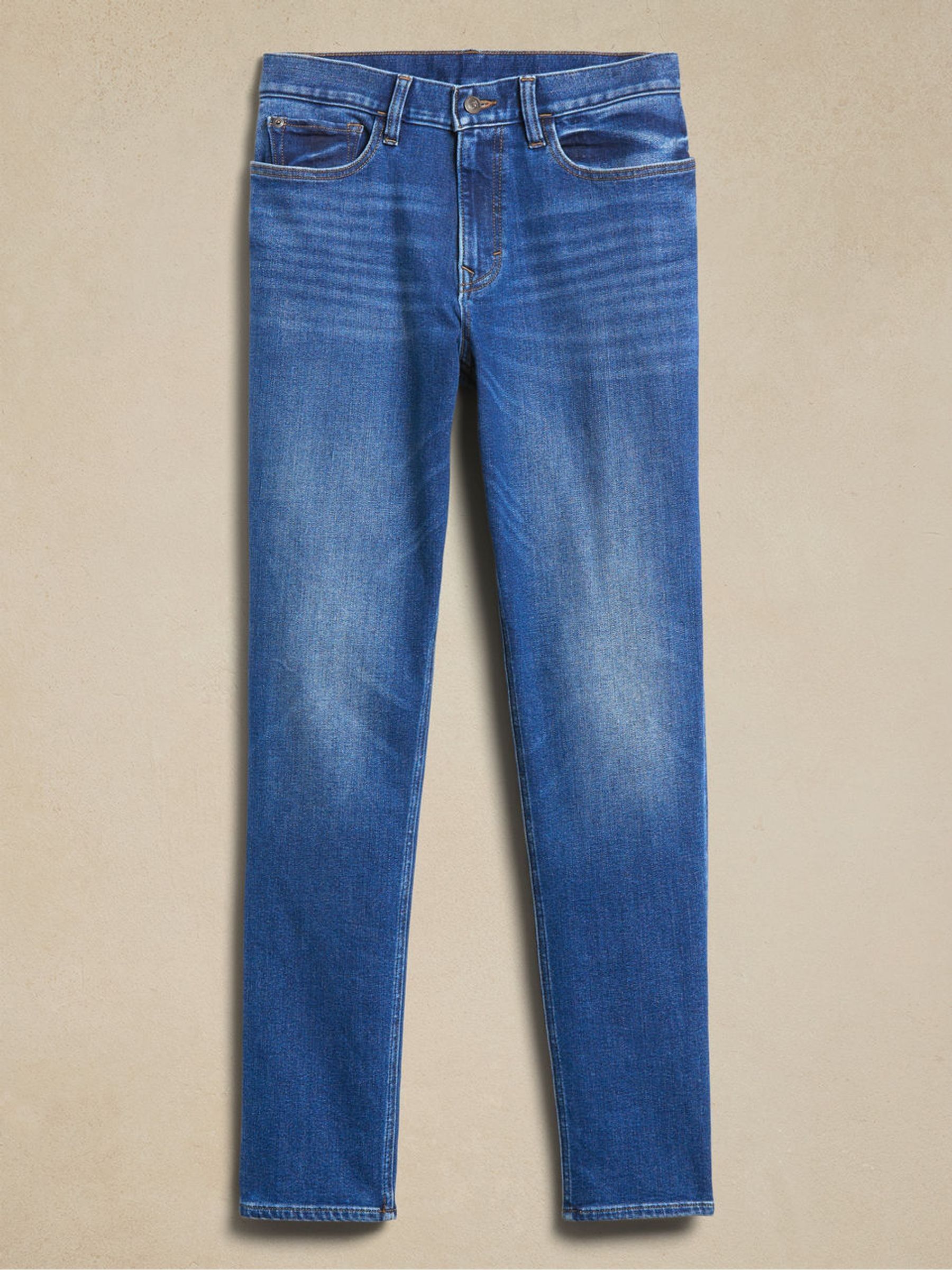 Banana Republic Blue Slim Traveler Jeans 2.0 - Image 4 of 4