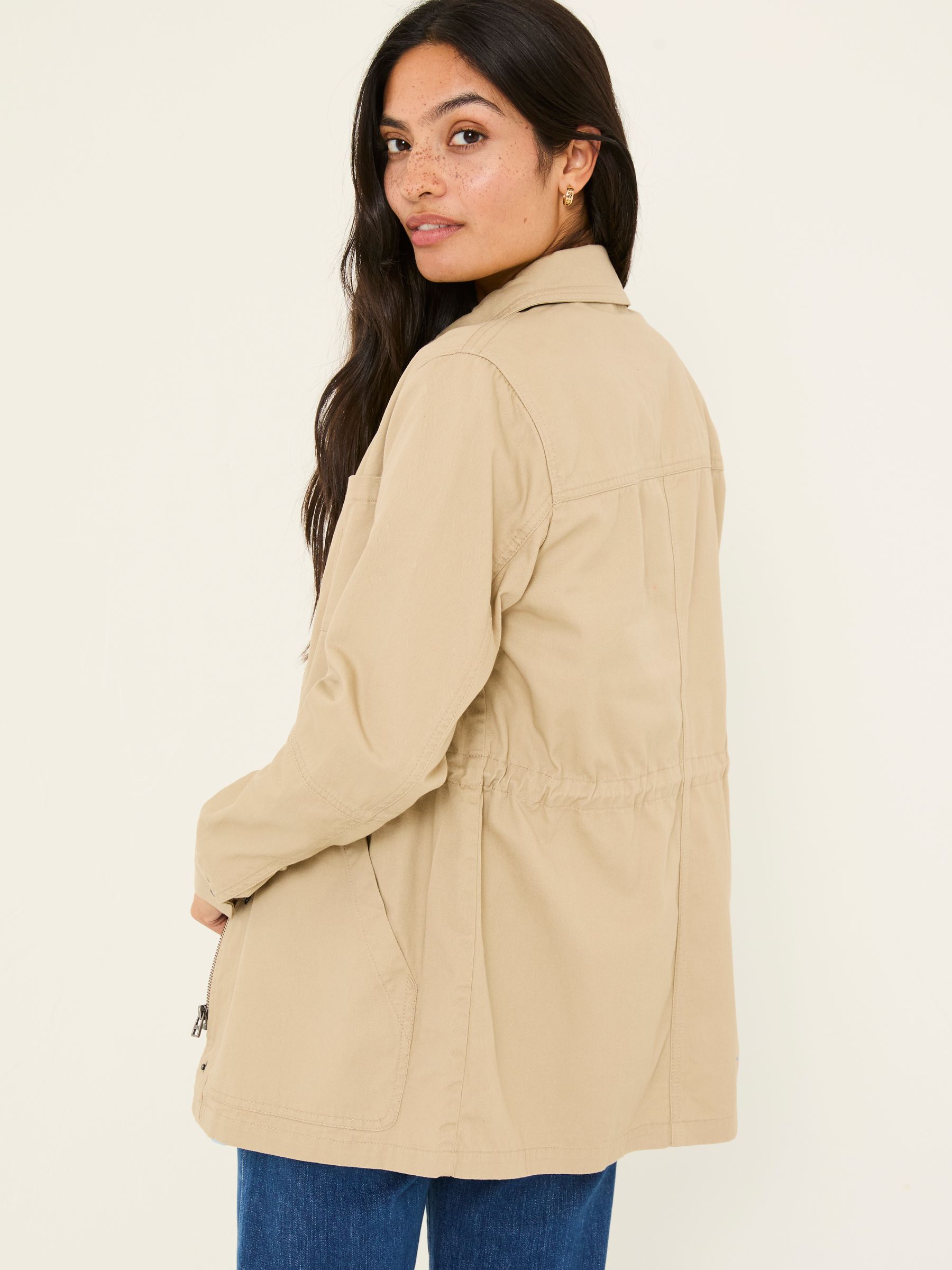 Laurie Stone 100% Cotton Field Jacket - Image 2 of 11