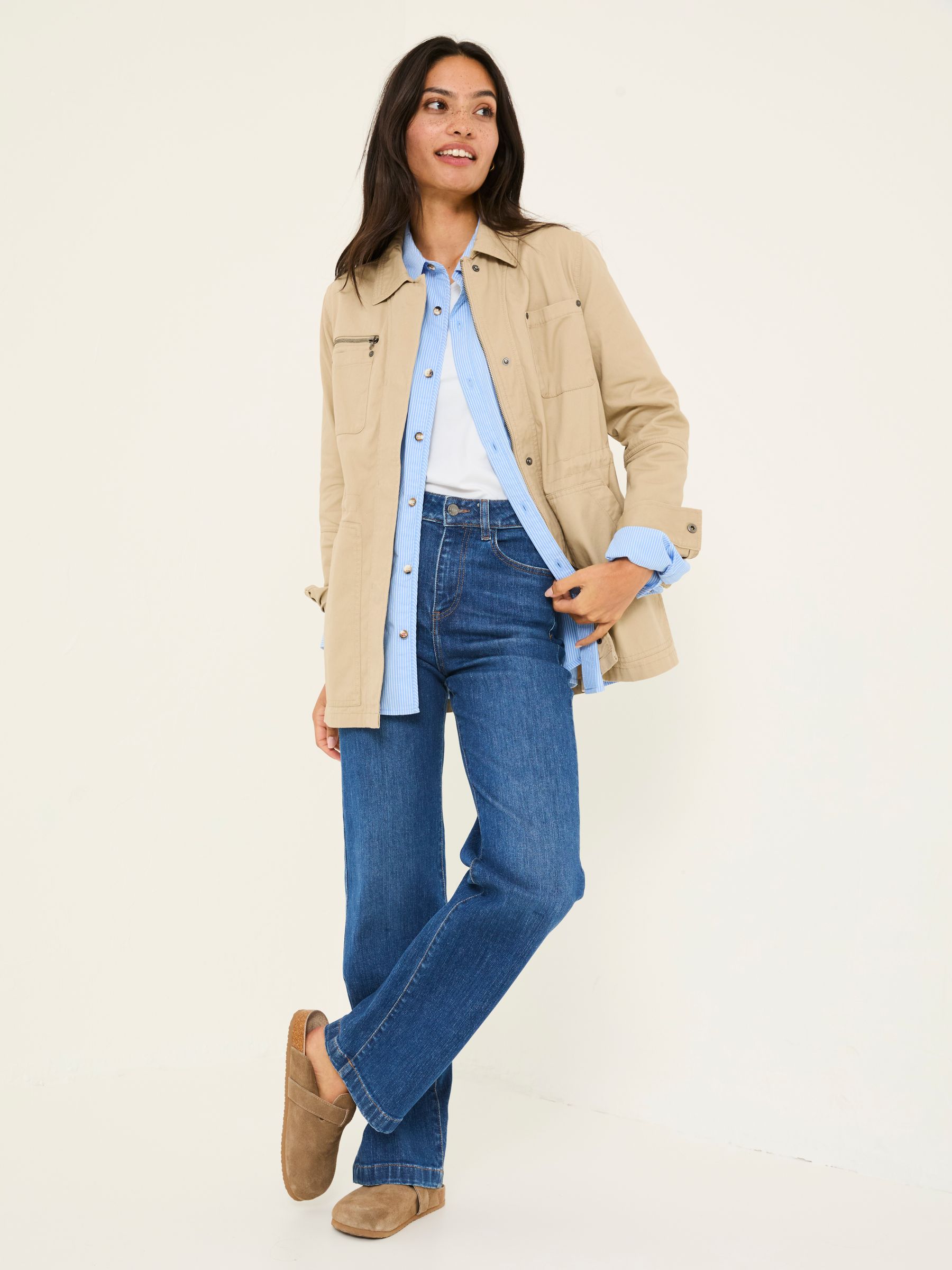 Laurie Stone 100% Cotton Field Jacket - Image 3 of 11