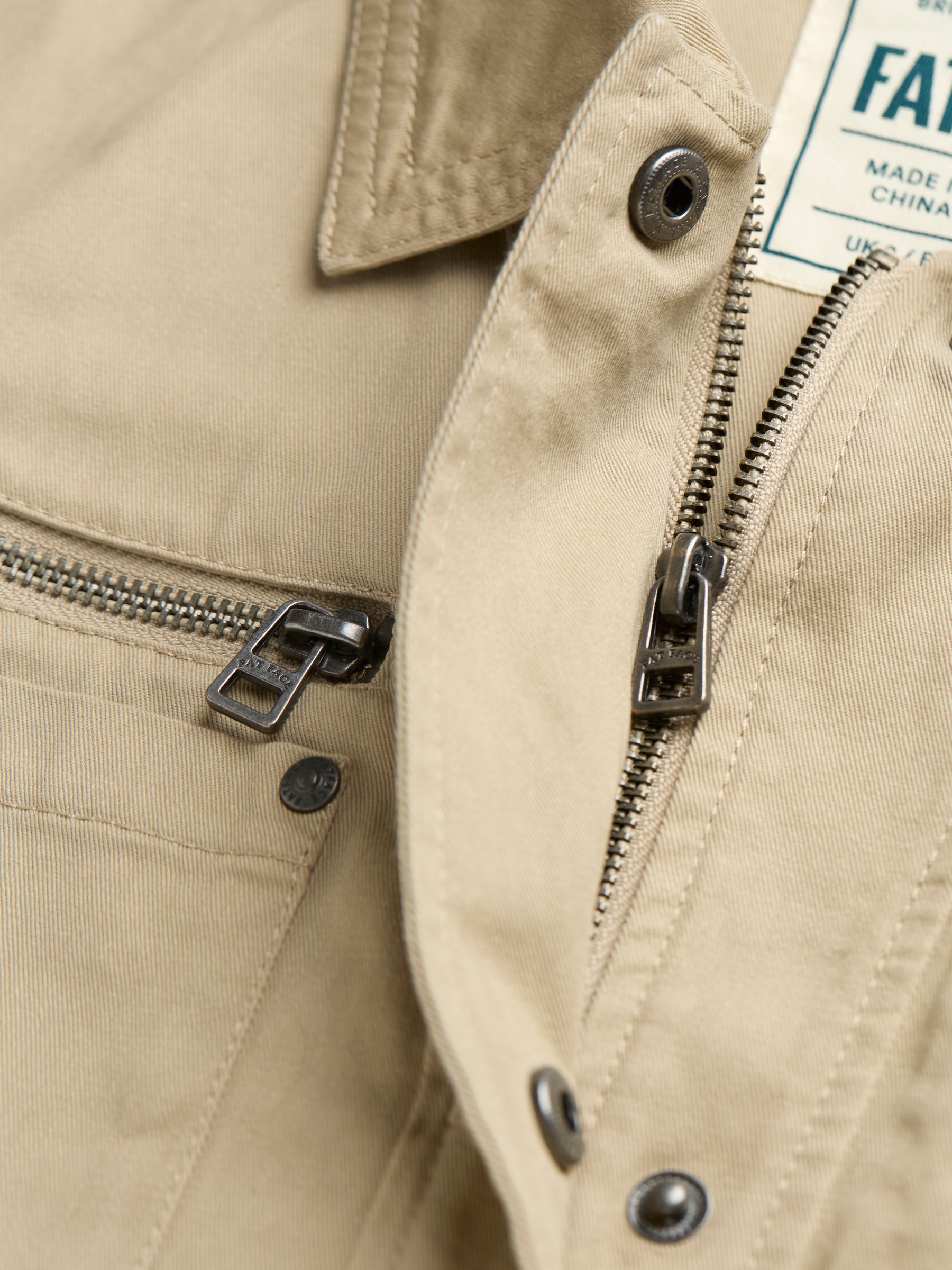 Laurie Stone 100% Cotton Field Jacket - Image 6 of 11