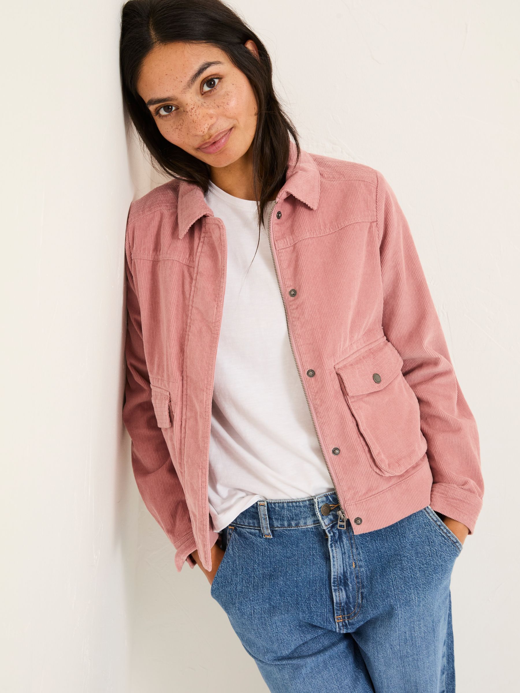 Sienna Pink Cord Jacket - Image 3 of 8