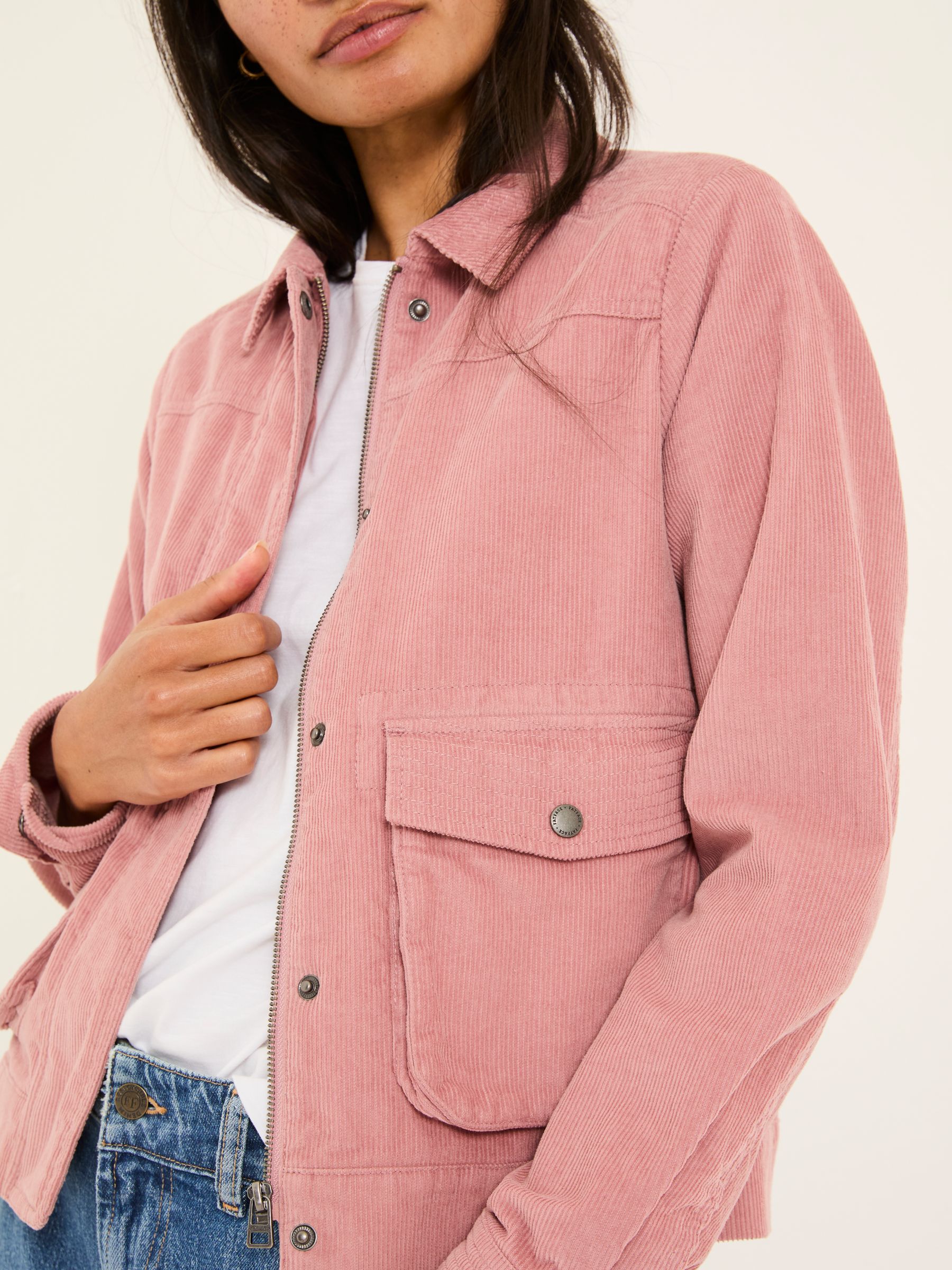 Sienna Pink Cord Jacket - Image 6 of 8