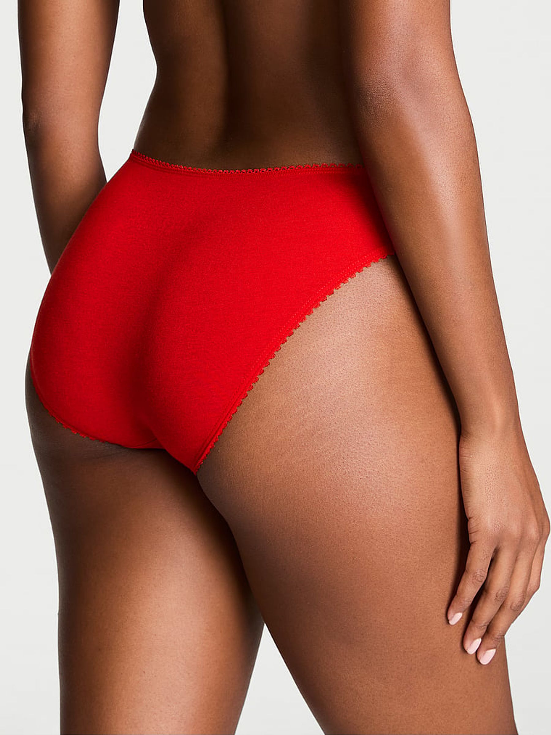 Lipstick Red Bikini Knickers - Image 2 of 3