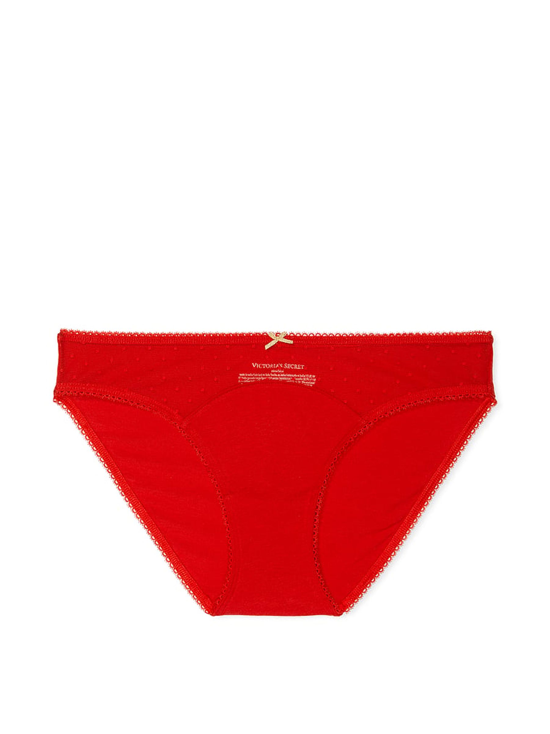 Lipstick Red Bikini Knickers - Image 3 of 3