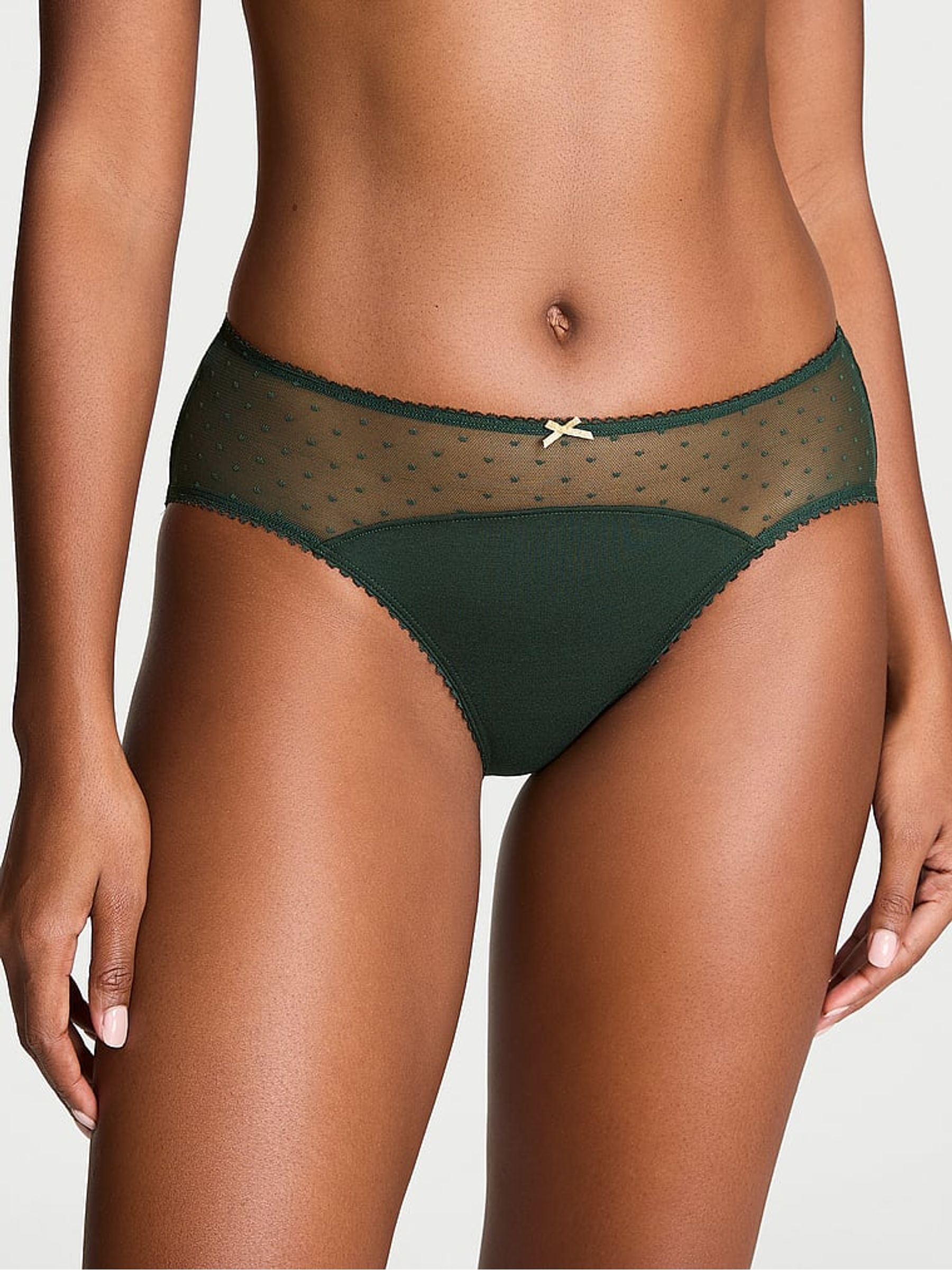 Botanical Green Hipster Knickers - Image 1 of 2