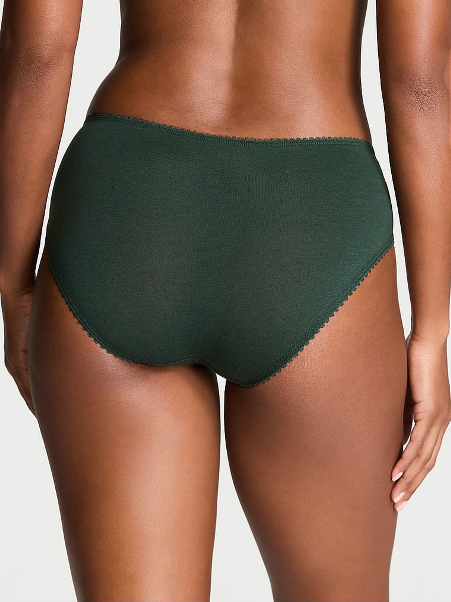 Botanical Green Hipster Knickers - Image 2 of 2