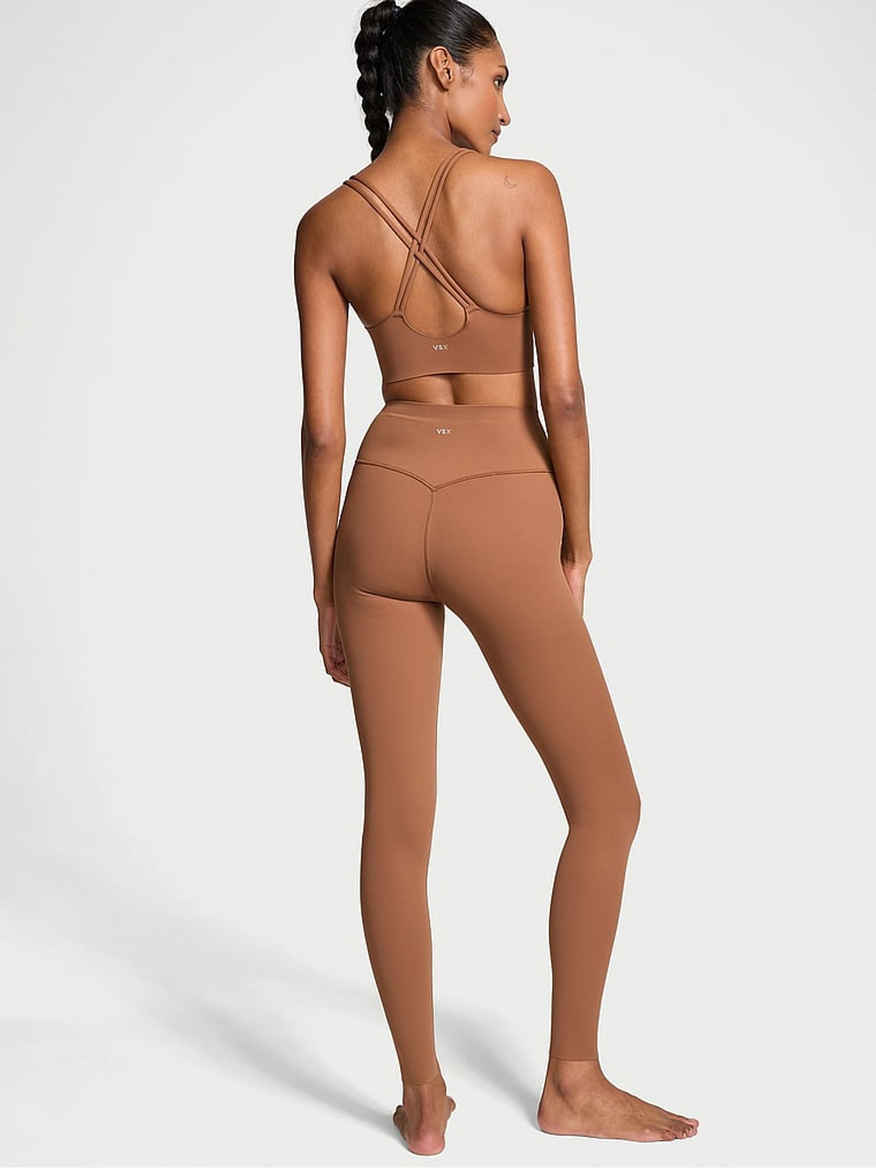 Caramel Brown Full Length Elevate™ Leggings - Image 2 of 4