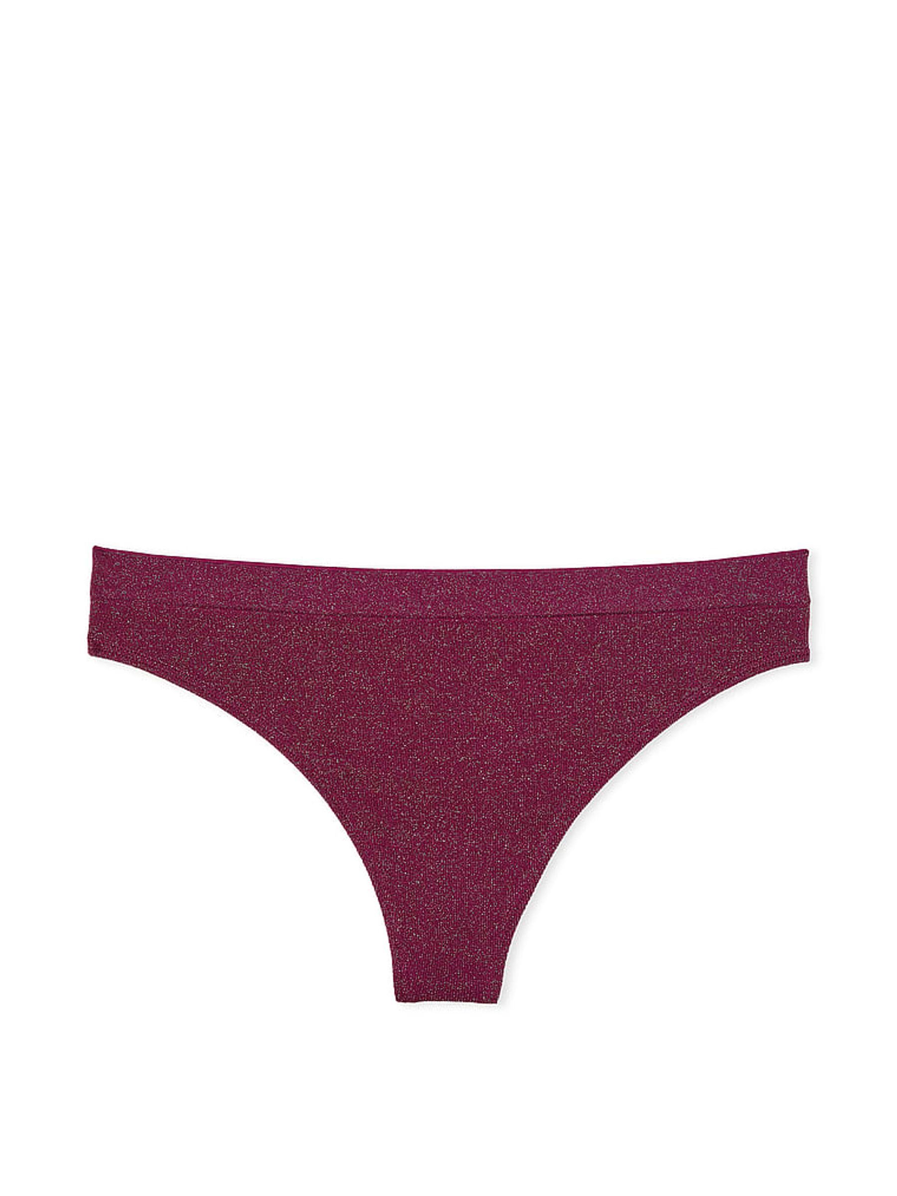 Plum Rouge Red Thong Knickers - Image 3 of 3