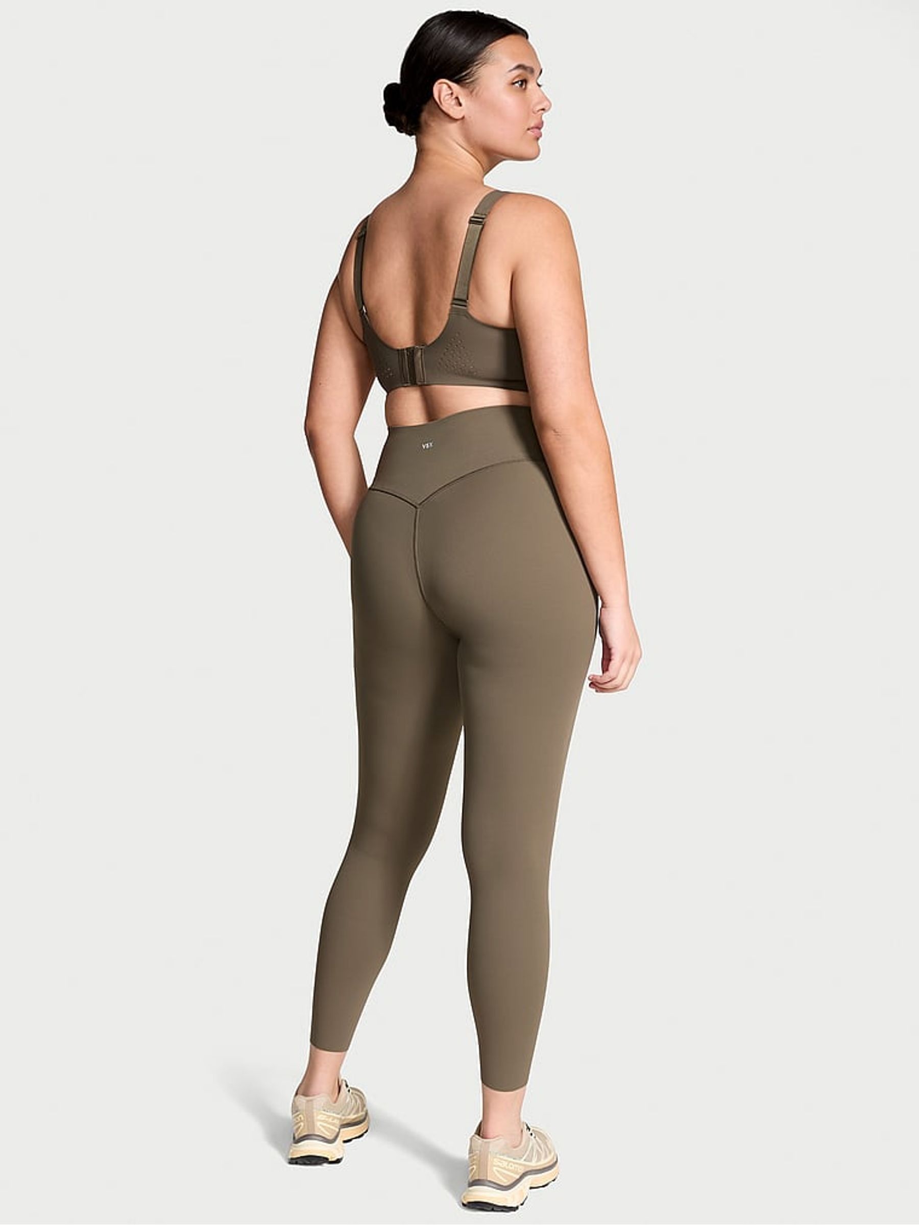 Olive Green Full Length Elevate™ Leggings - Image 2 of 4
