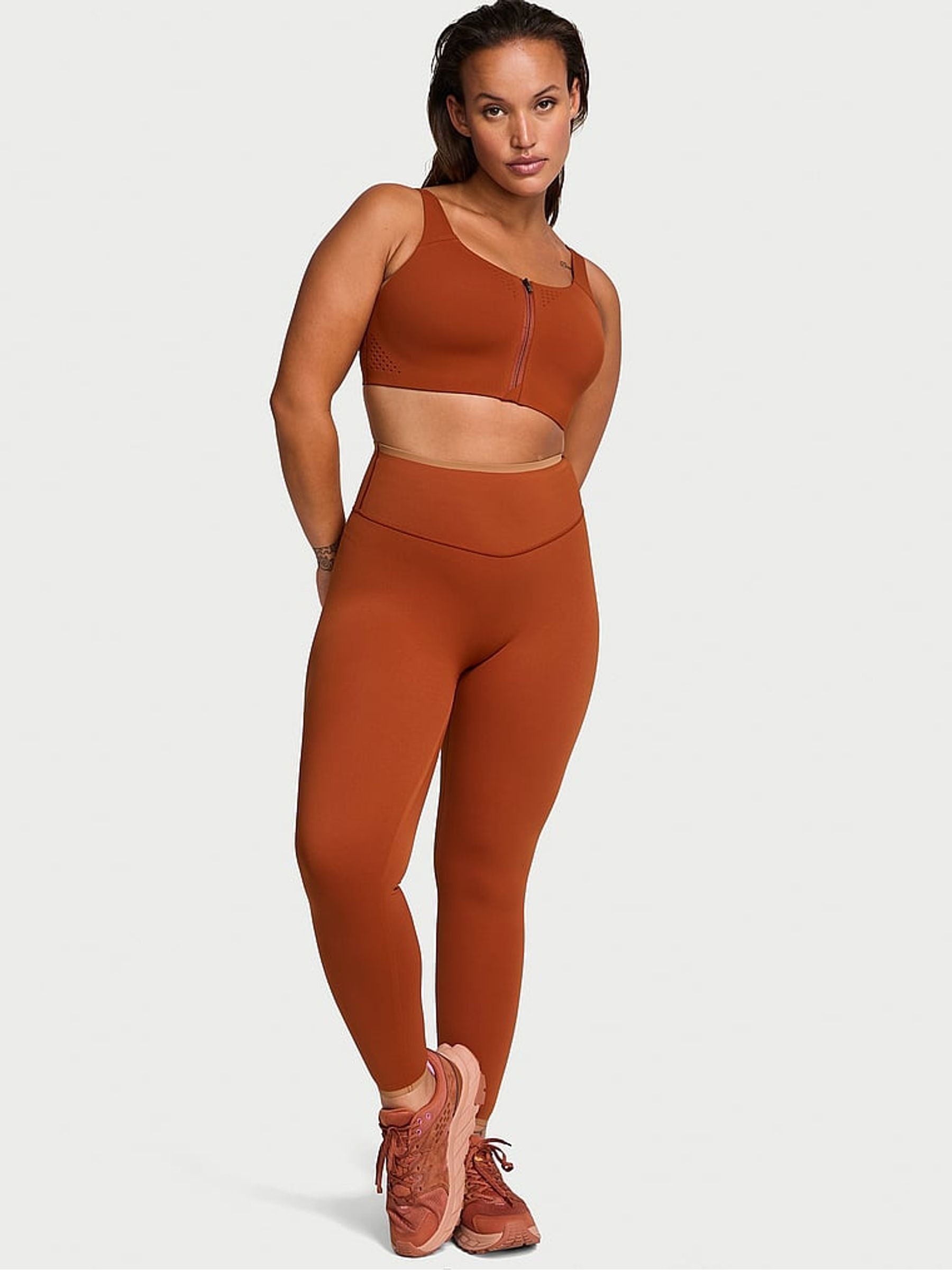 Etruscan Red VSX Elevate Light Compression Stretch Leggings - Image 1 of 4