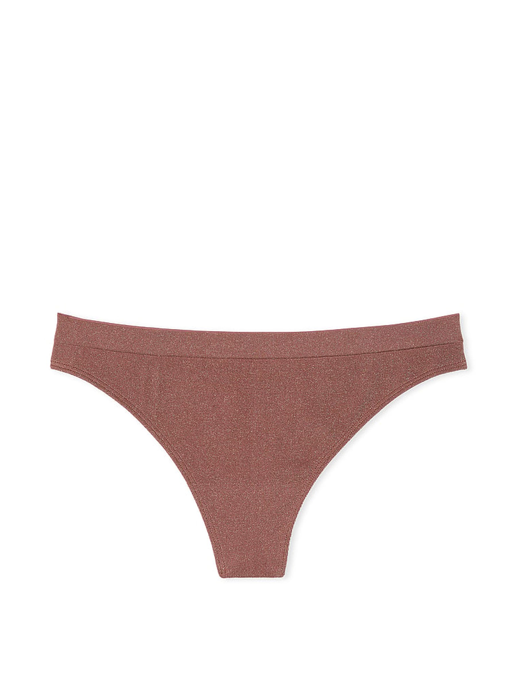 Vintage Rose Pink Thong Knickers - Image 3 of 3