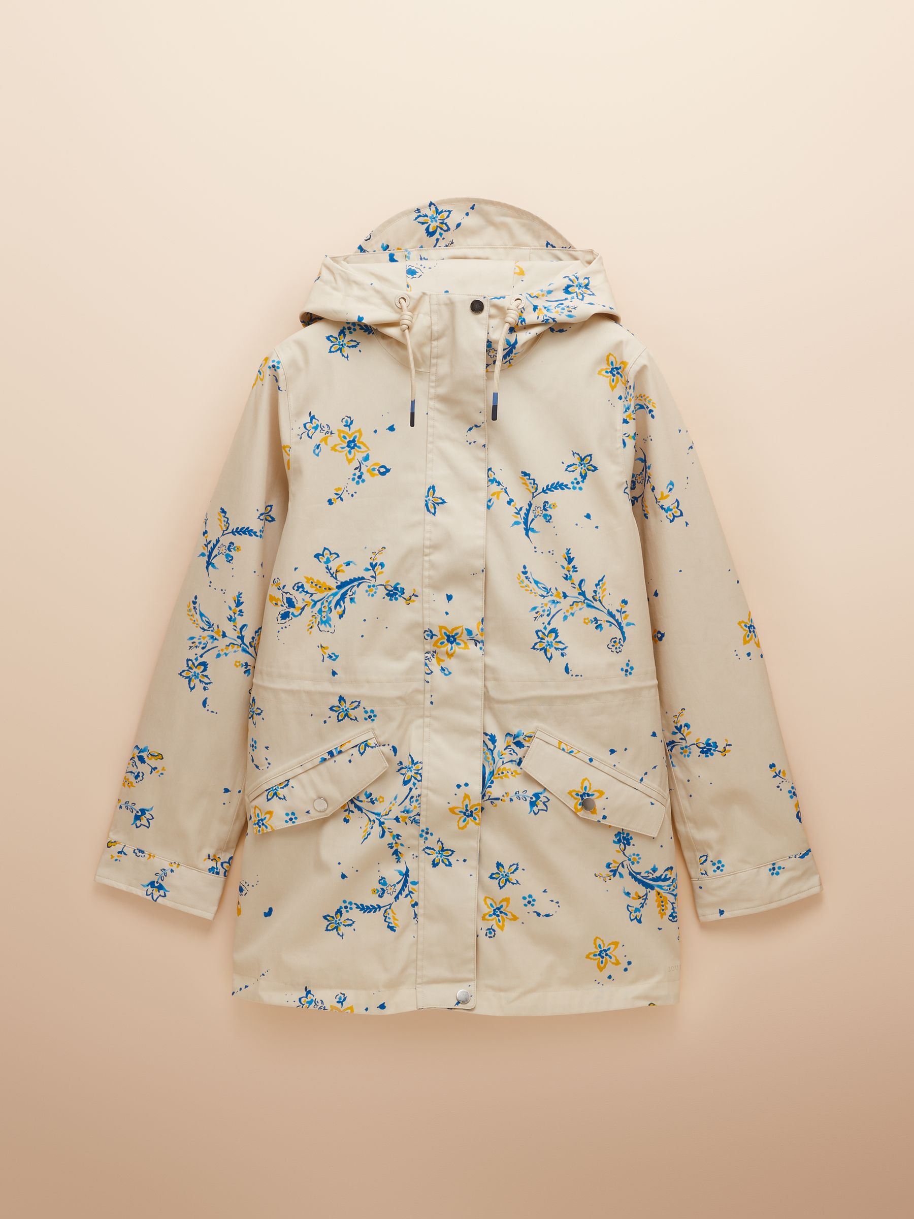 Portwell Floral Waterproof Raincoat With Hood - Image 10 of 10