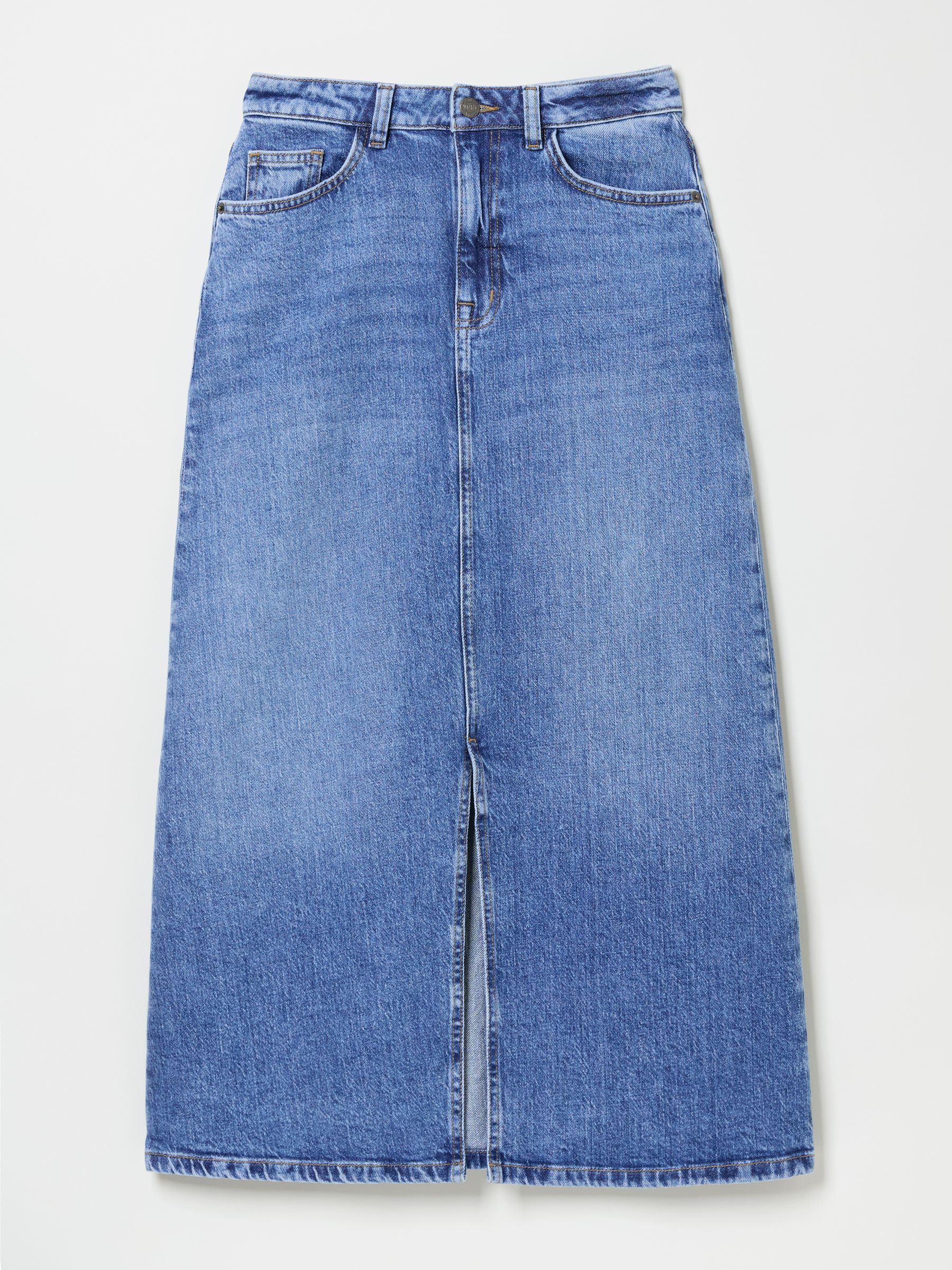 Blue Denim Carla Midi Skirt - Image 10 of 10