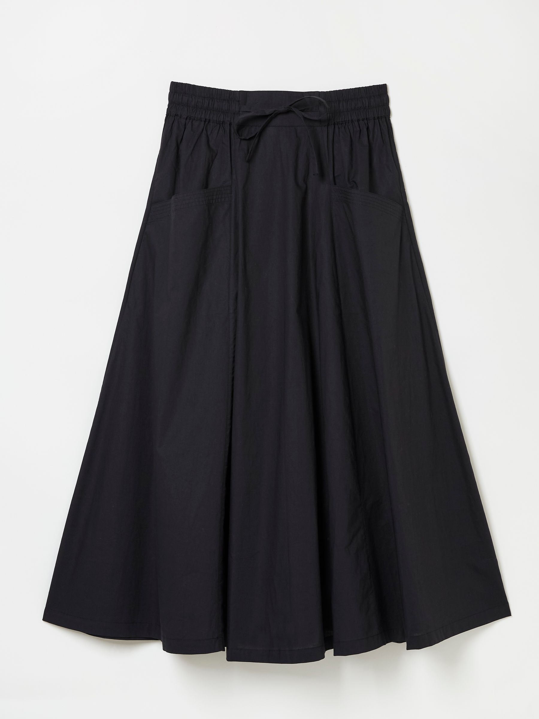 Black Sulli Poplin Skirt - Image 11 of 11