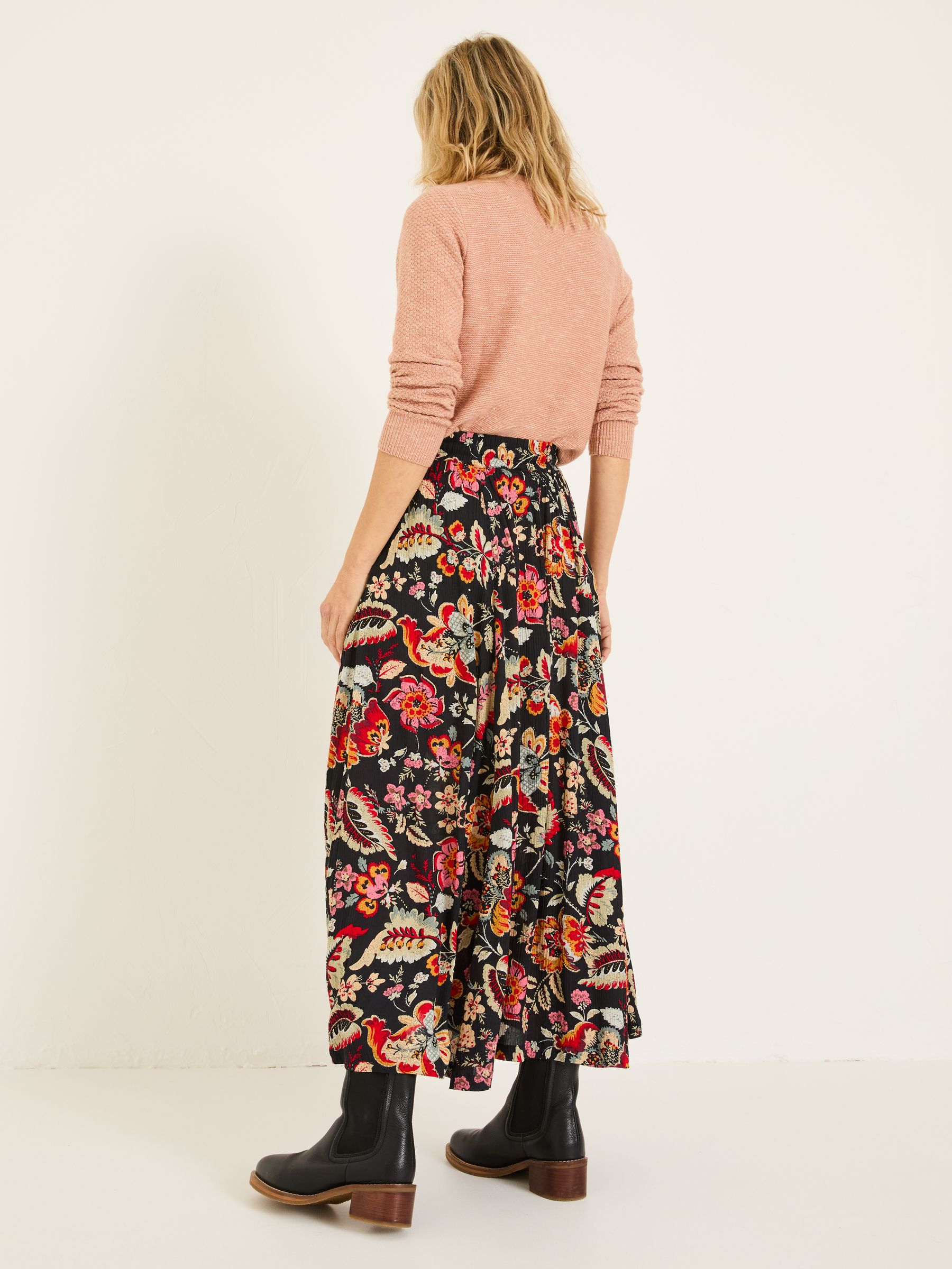 Black Suki Midi Skirt - Image 2 of 9