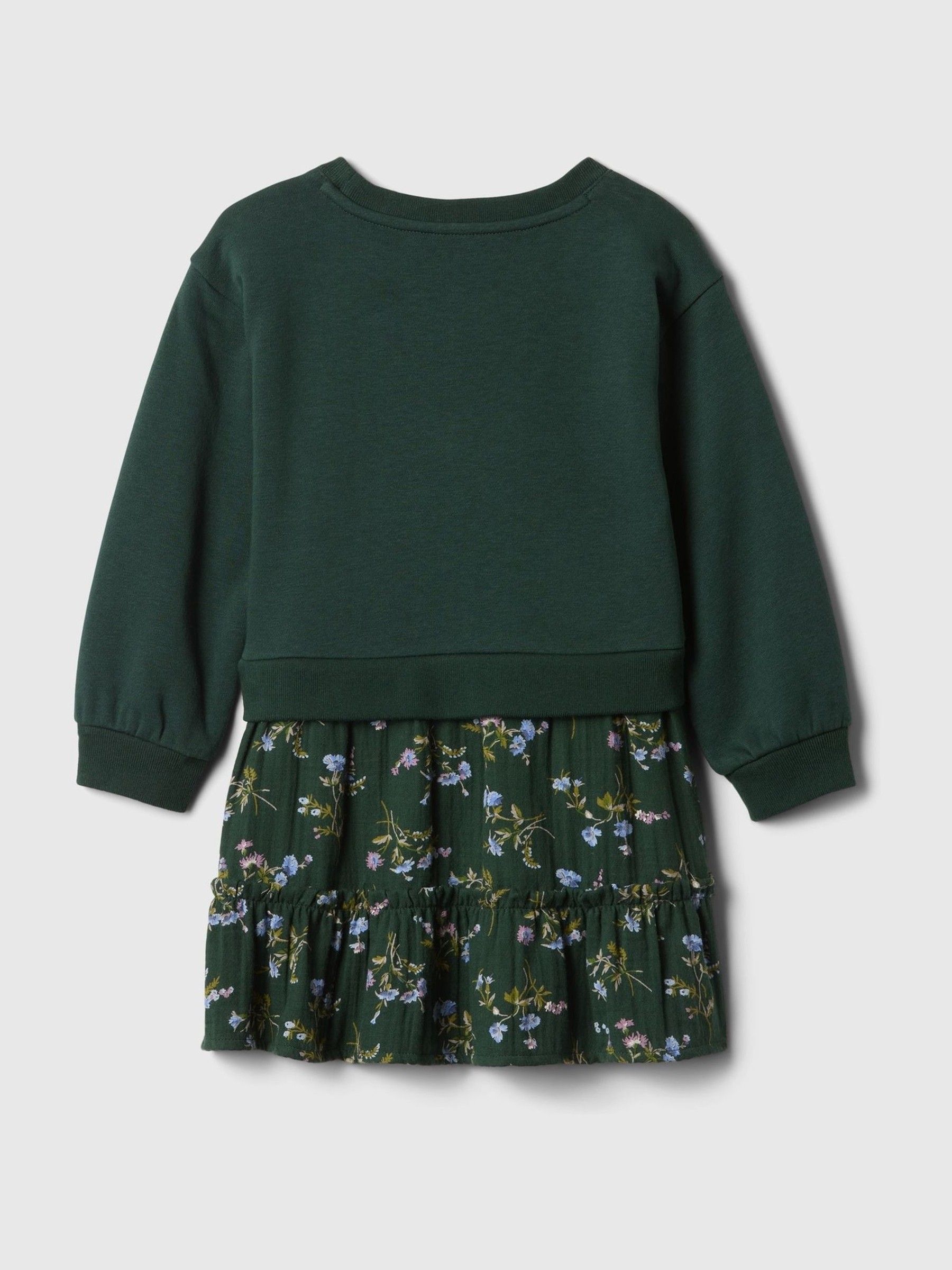 Green 2-in-1 Jumper Dress (6mths-5yrs) - Image 2 of 2