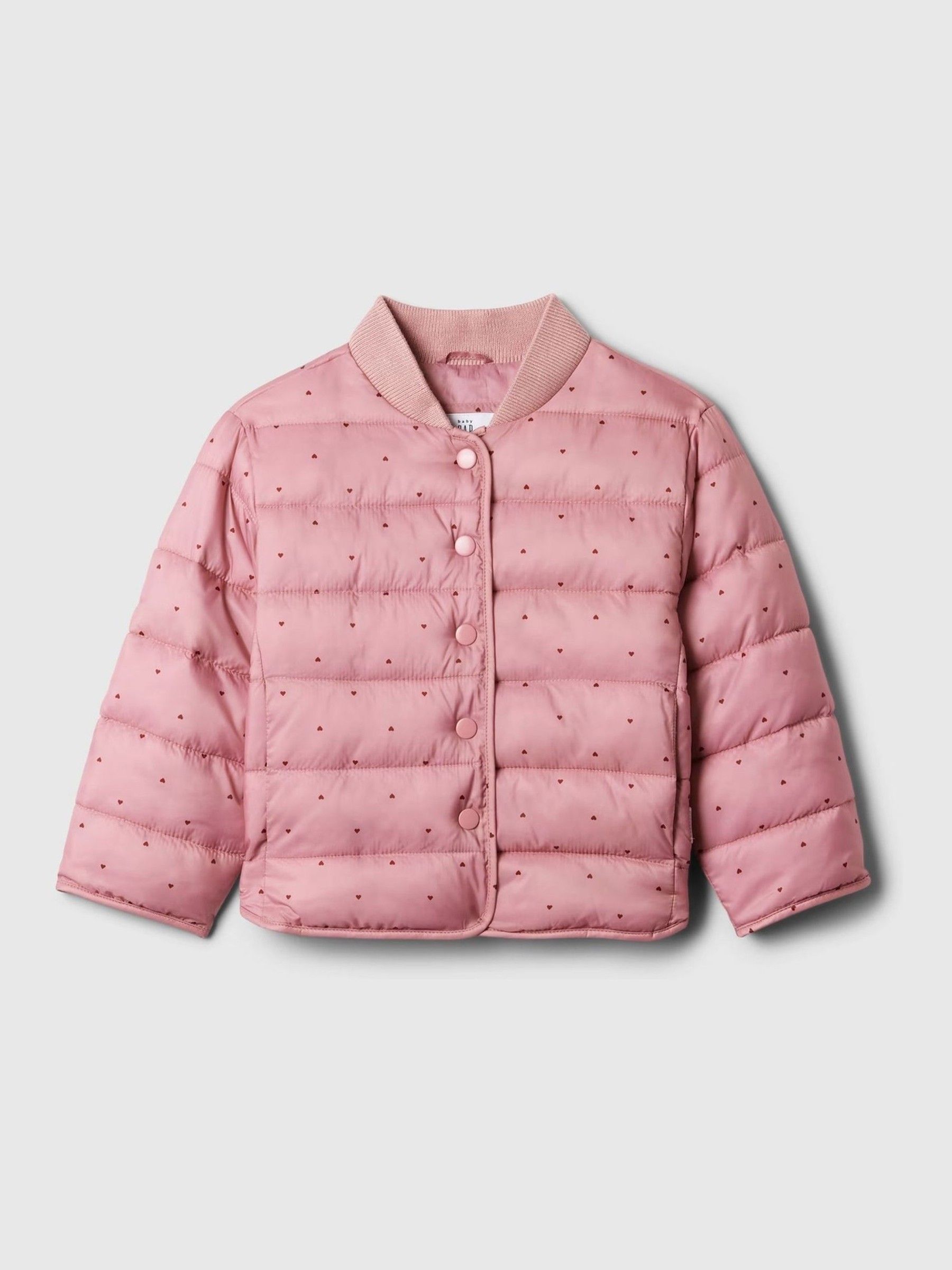 Pink Lightweight Puffer Jacket (6mths-5yrs) - Image 1 of 1