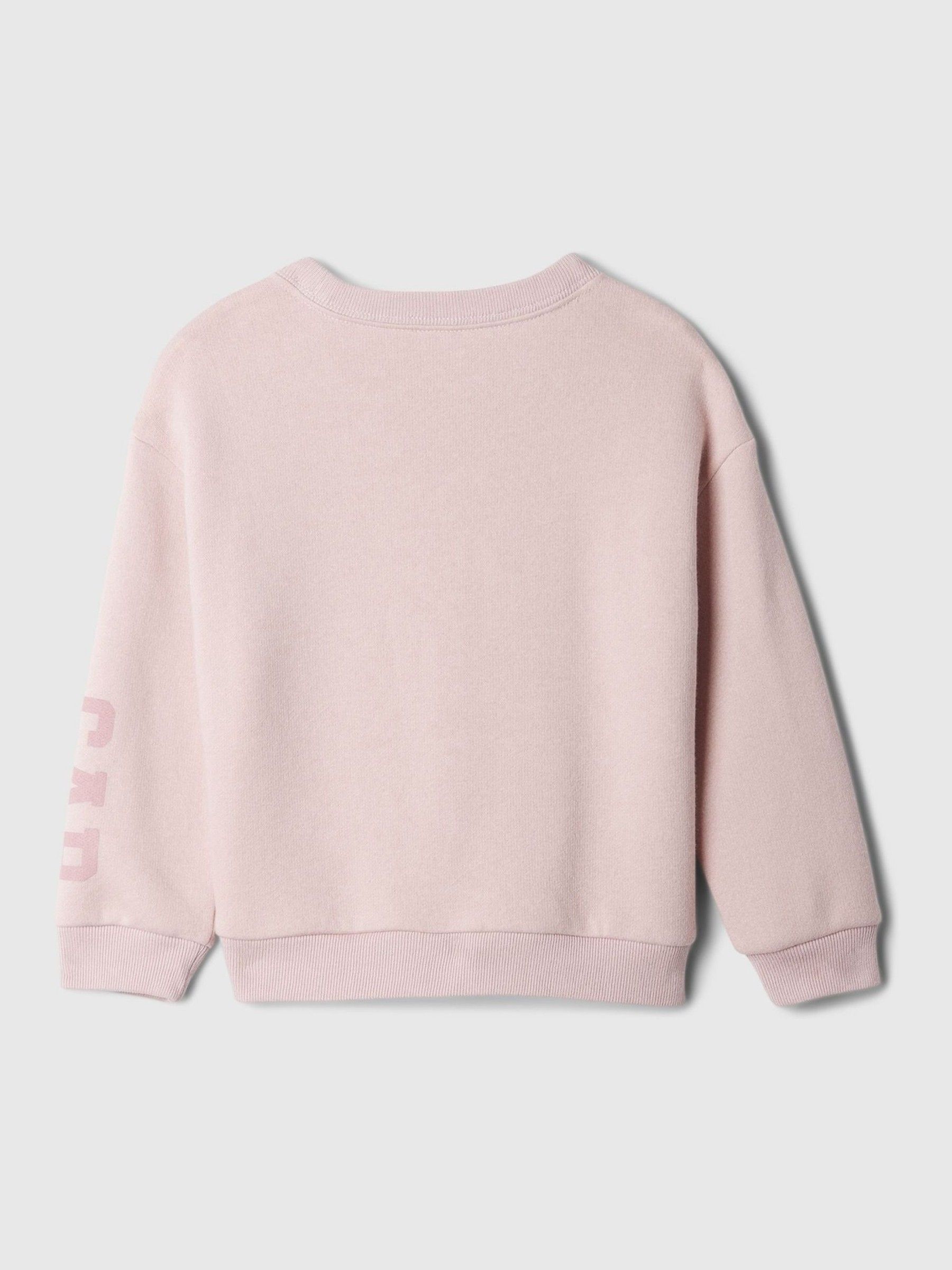Pink Daisy Duck Disney Relaxed Graphic Jumper (6mths-5yrs) - Image 2 of 3