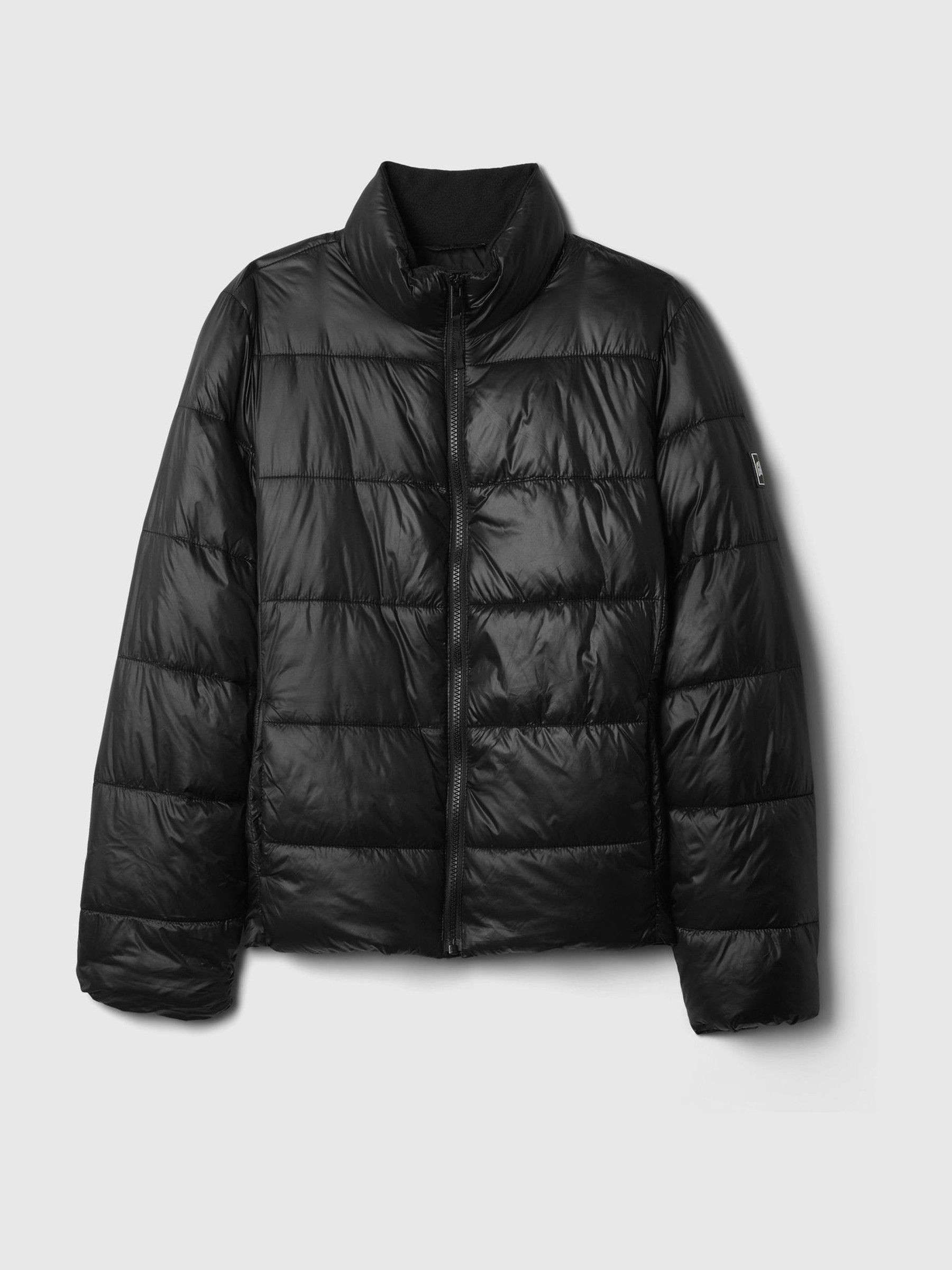 Black Cold Control Puffer Jacket - Image 5 of 6
