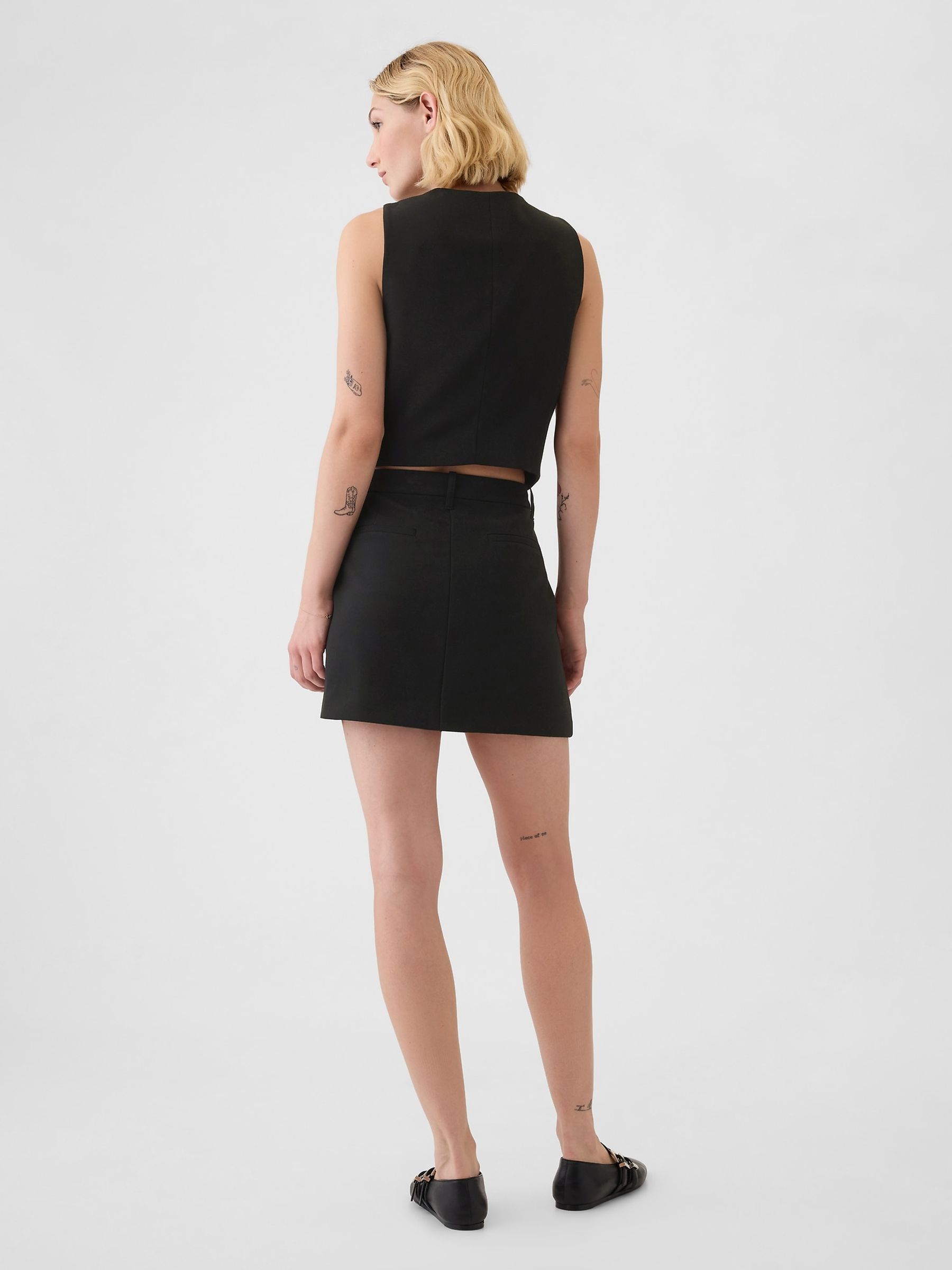 Black Mini Skirt - Image 2 of 5