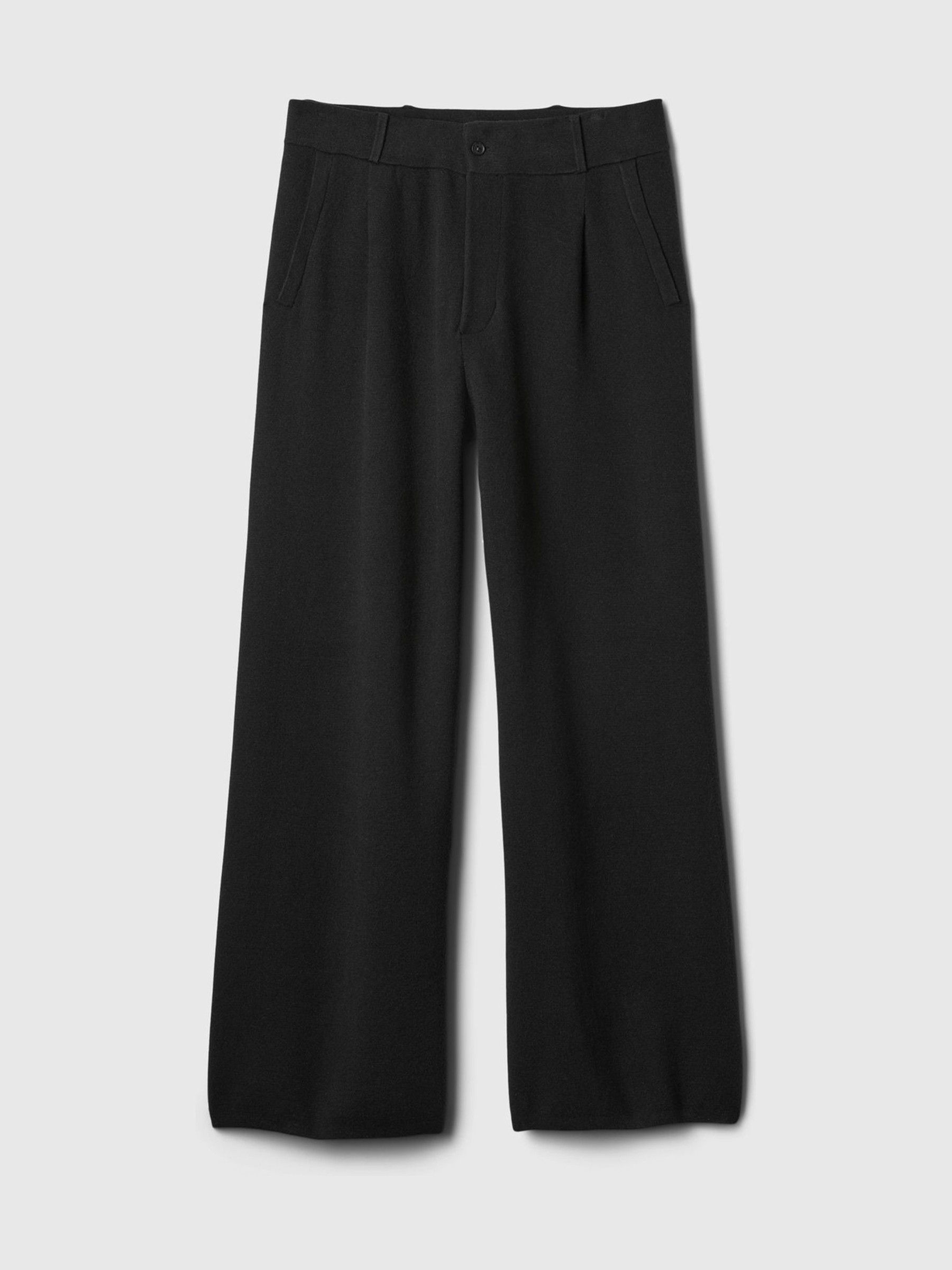 Black CashSoft Pleated Trousers - Image 5 of 5