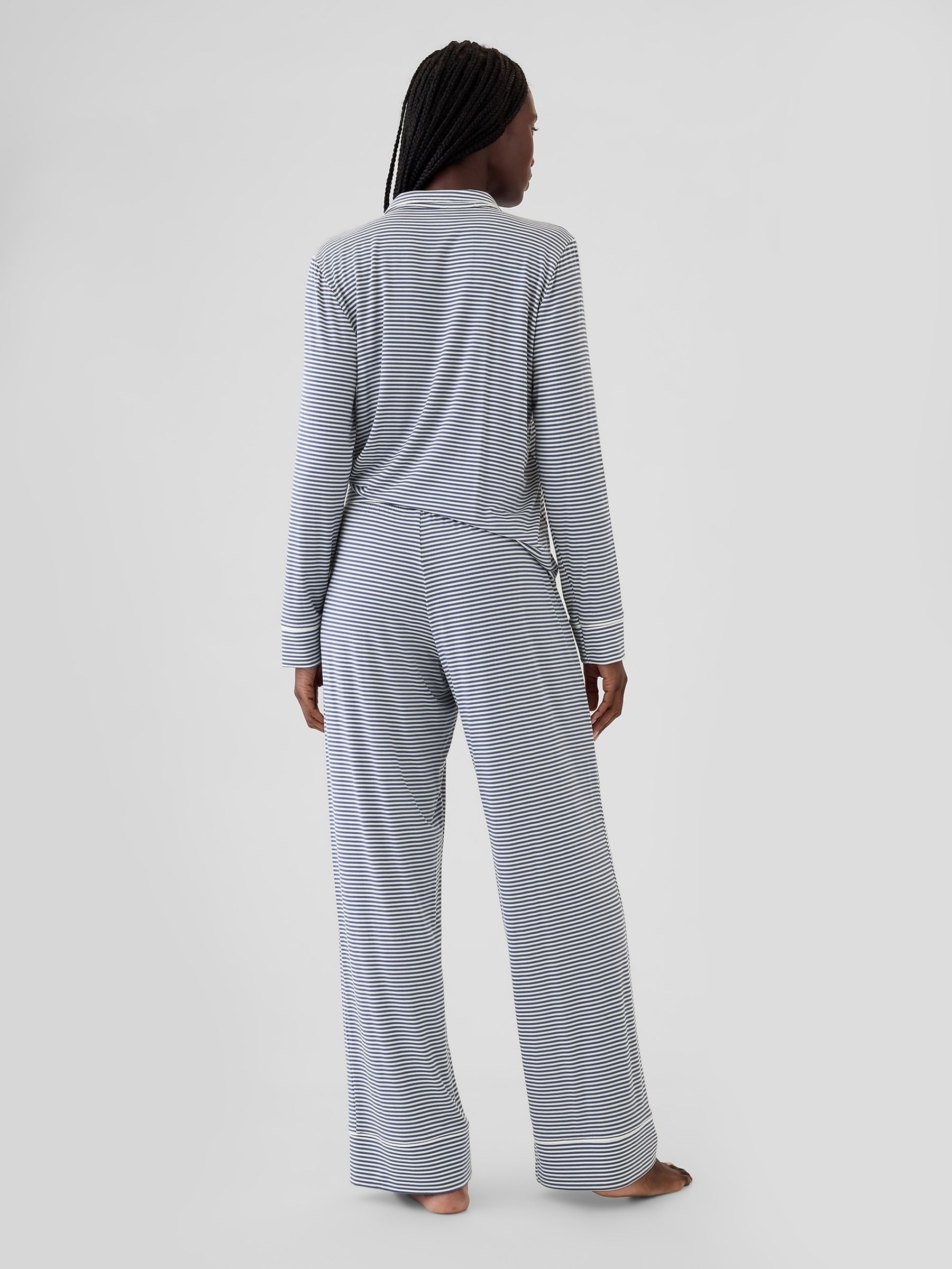 Blue Modal Pyjama Bottoms - Image 2 of 3
