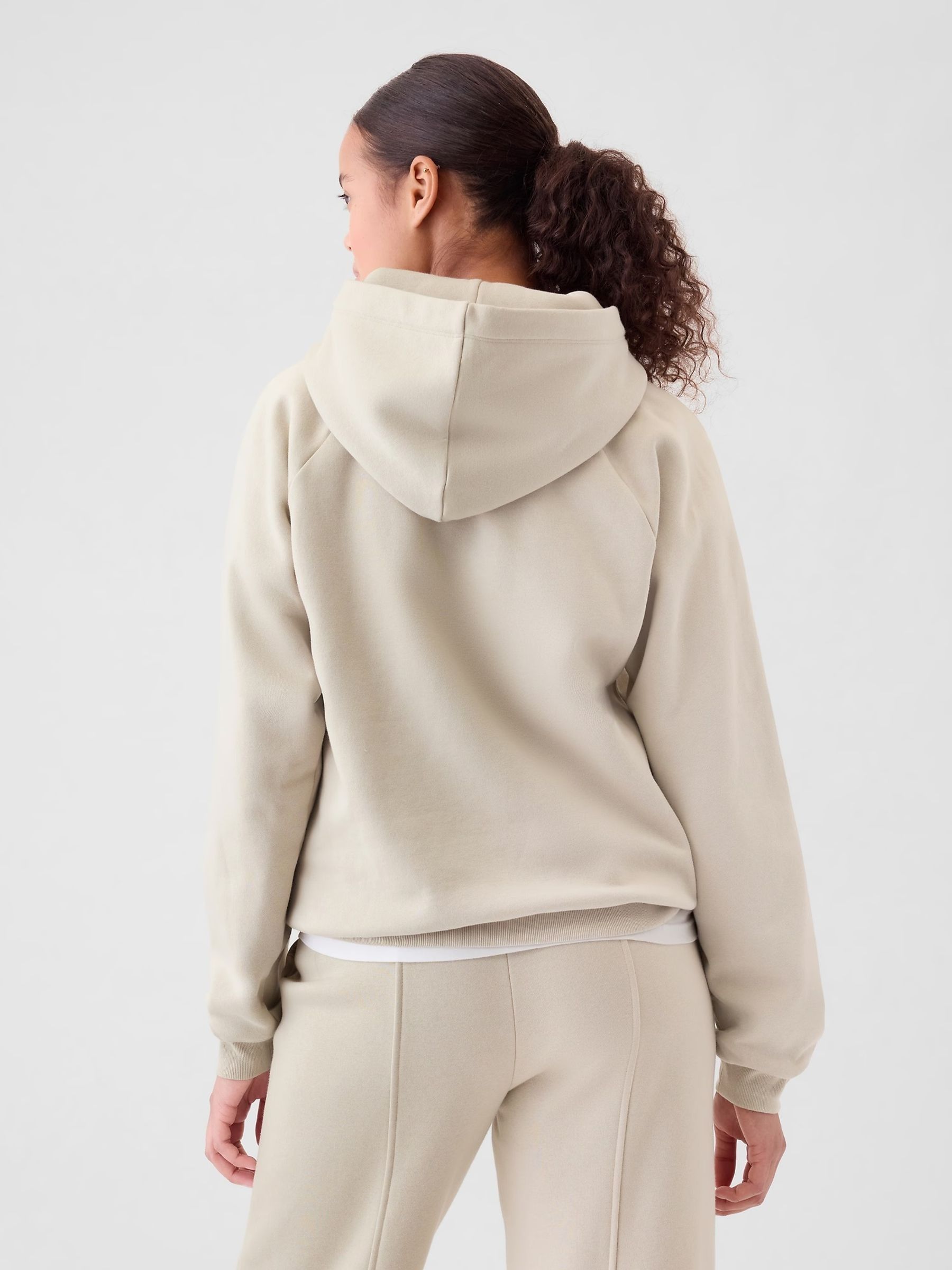 Cream Vintage Soft Hoodie - Image 2 of 5