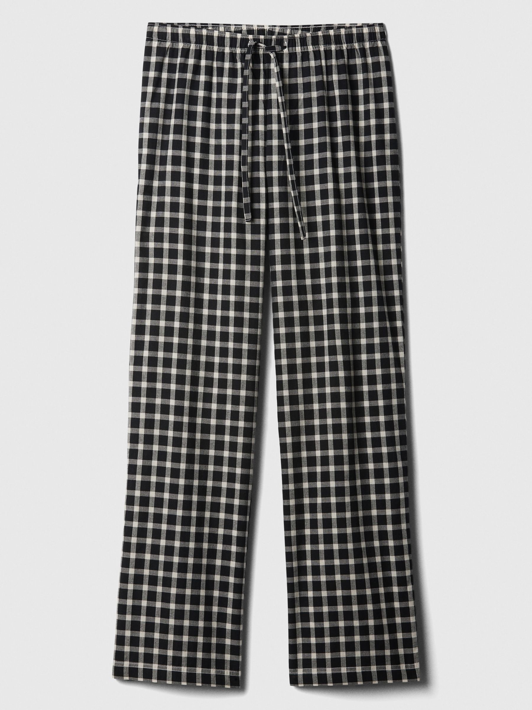 Black Poplin Pyjama Bottoms - Image 4 of 4