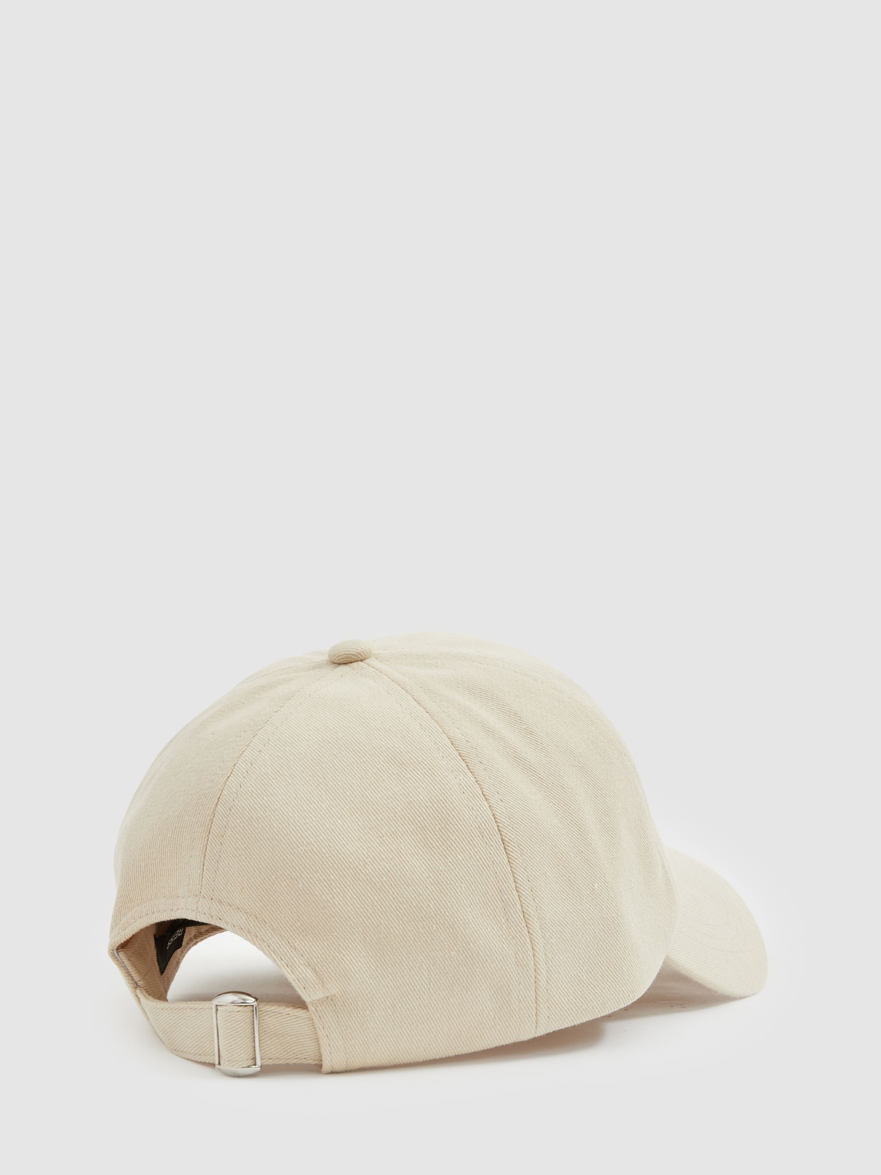 Twill Logo-Embroidered Cap in Stone - Image 3 of 4