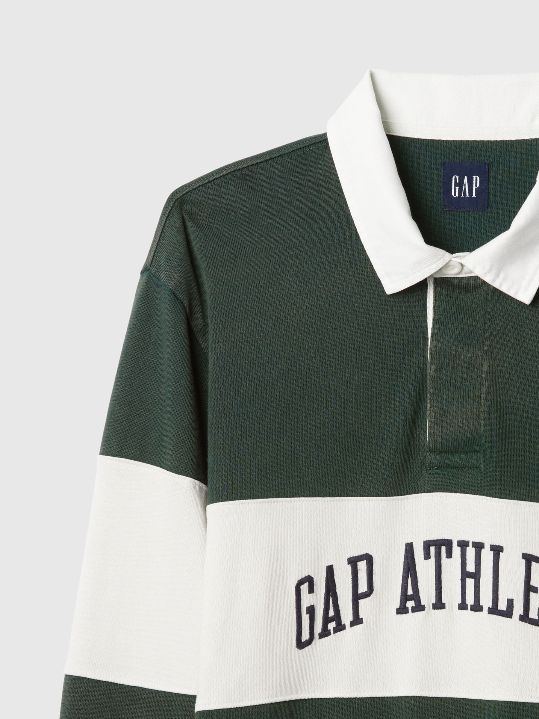 Green Rugby Polo Shirt - Image 9 of 9