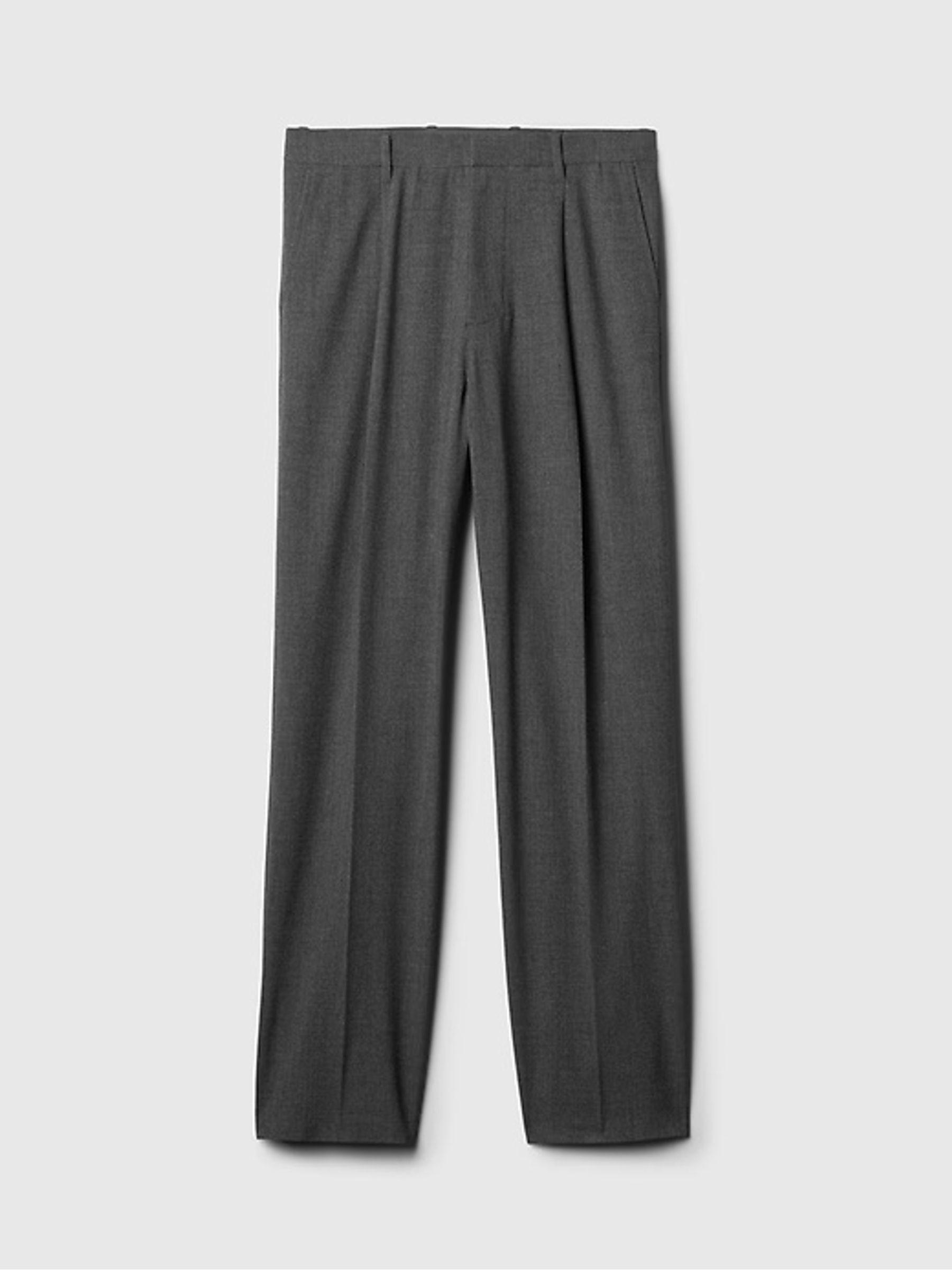 Grey 365 Pleated Trousers - Image 5 of 6