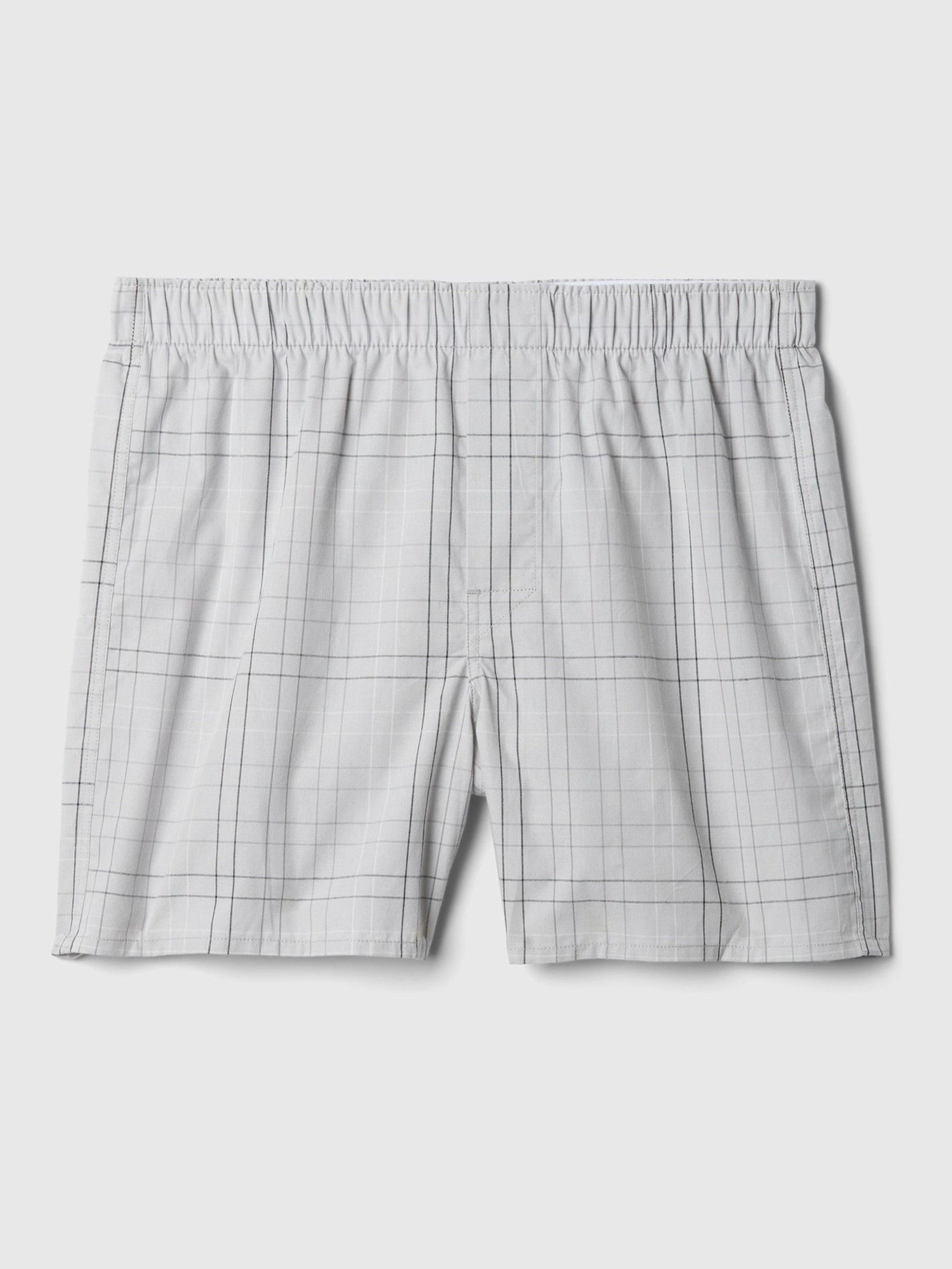Grey 100% Cotton Boxers - Image 1 of 1
