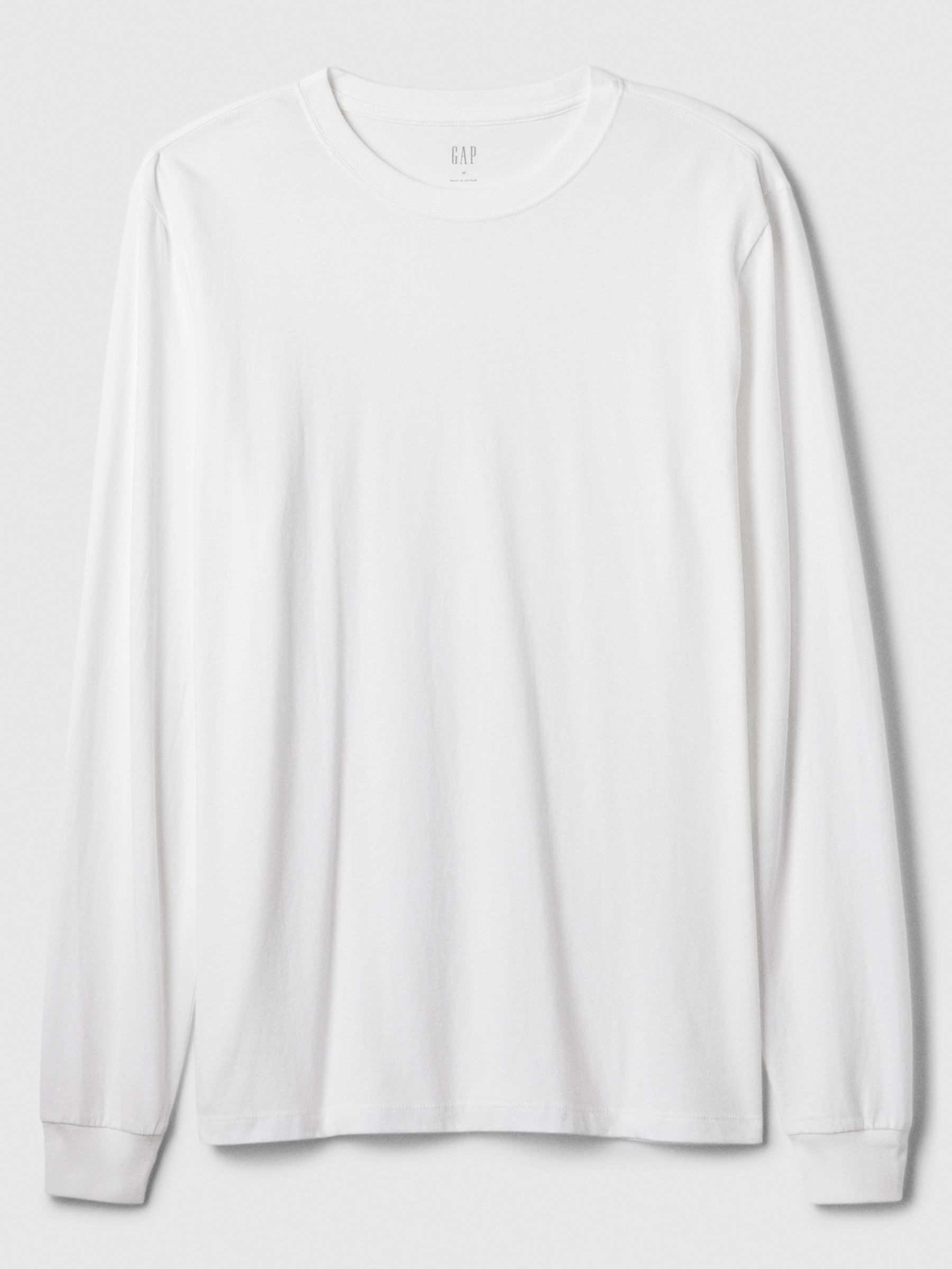 White Everyday 100% Cotton Crew Neck T-Shirt - Image 4 of 4