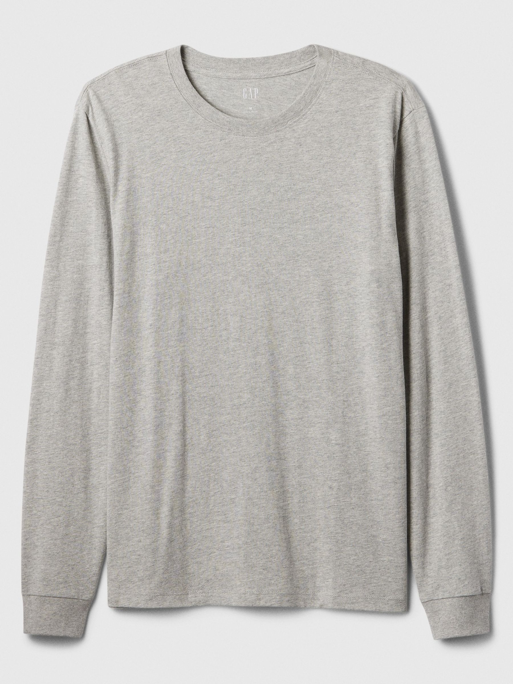 Grey Everyday 100% Cotton Crew Neck T-Shirt - Image 4 of 4