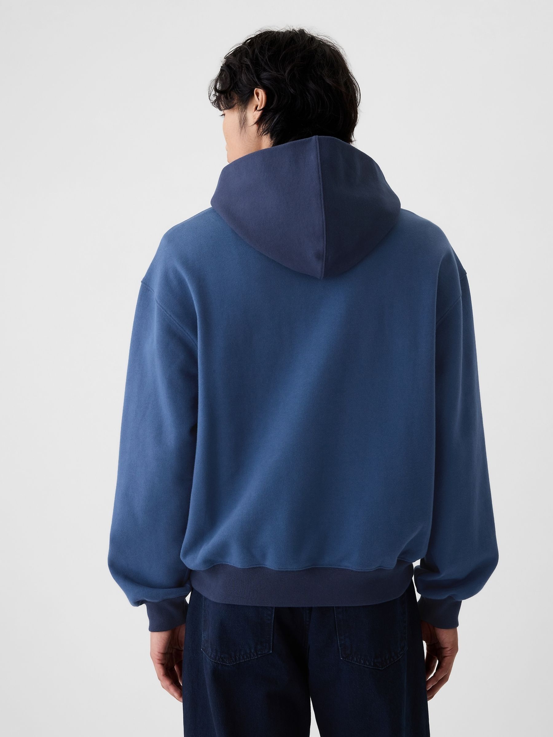 Blue Heavyweight Athletic 1969 Logo Hoodie - Image 2 of 8
