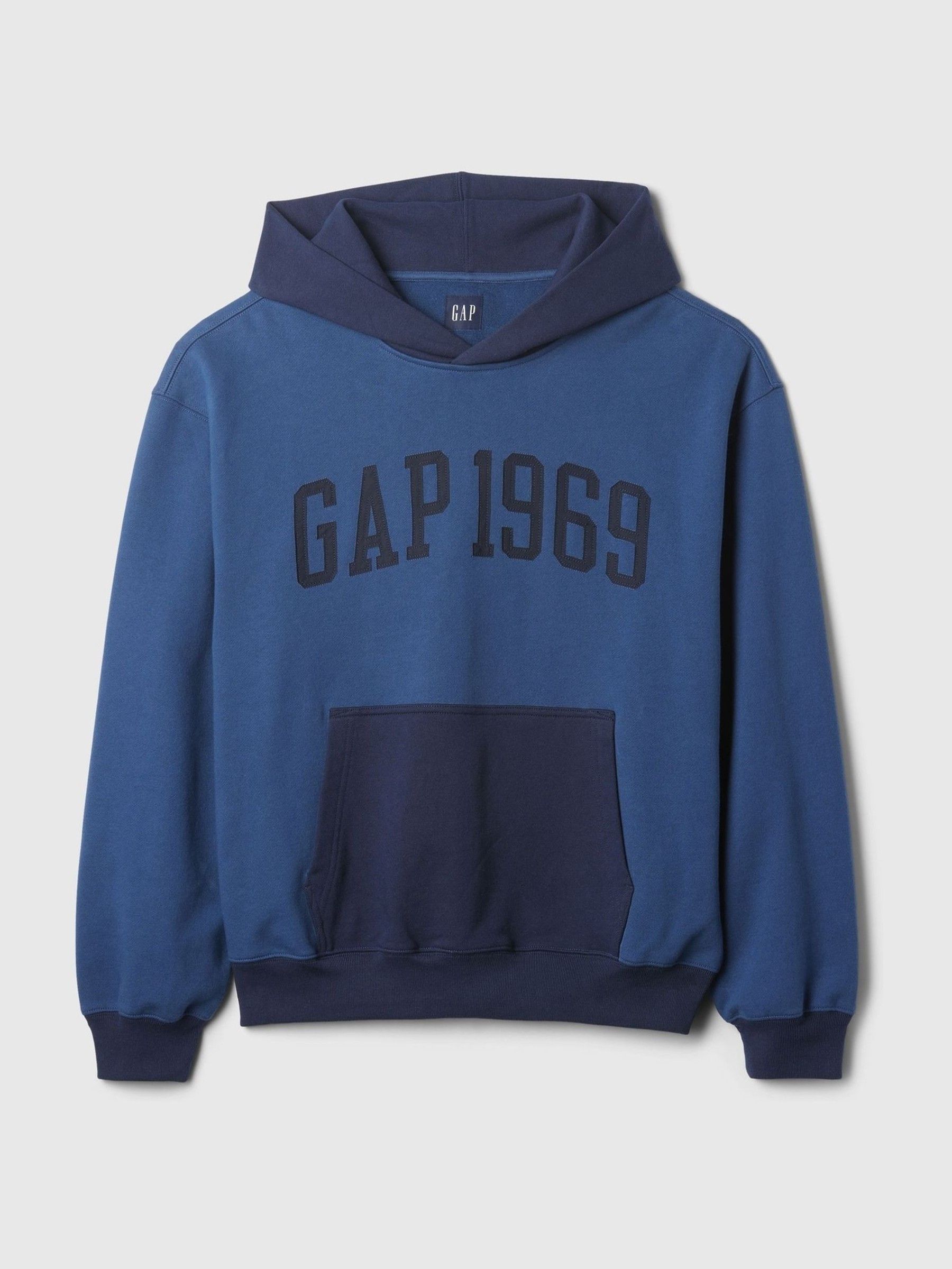 Blue Heavyweight Athletic 1969 Logo Hoodie - Image 4 of 8