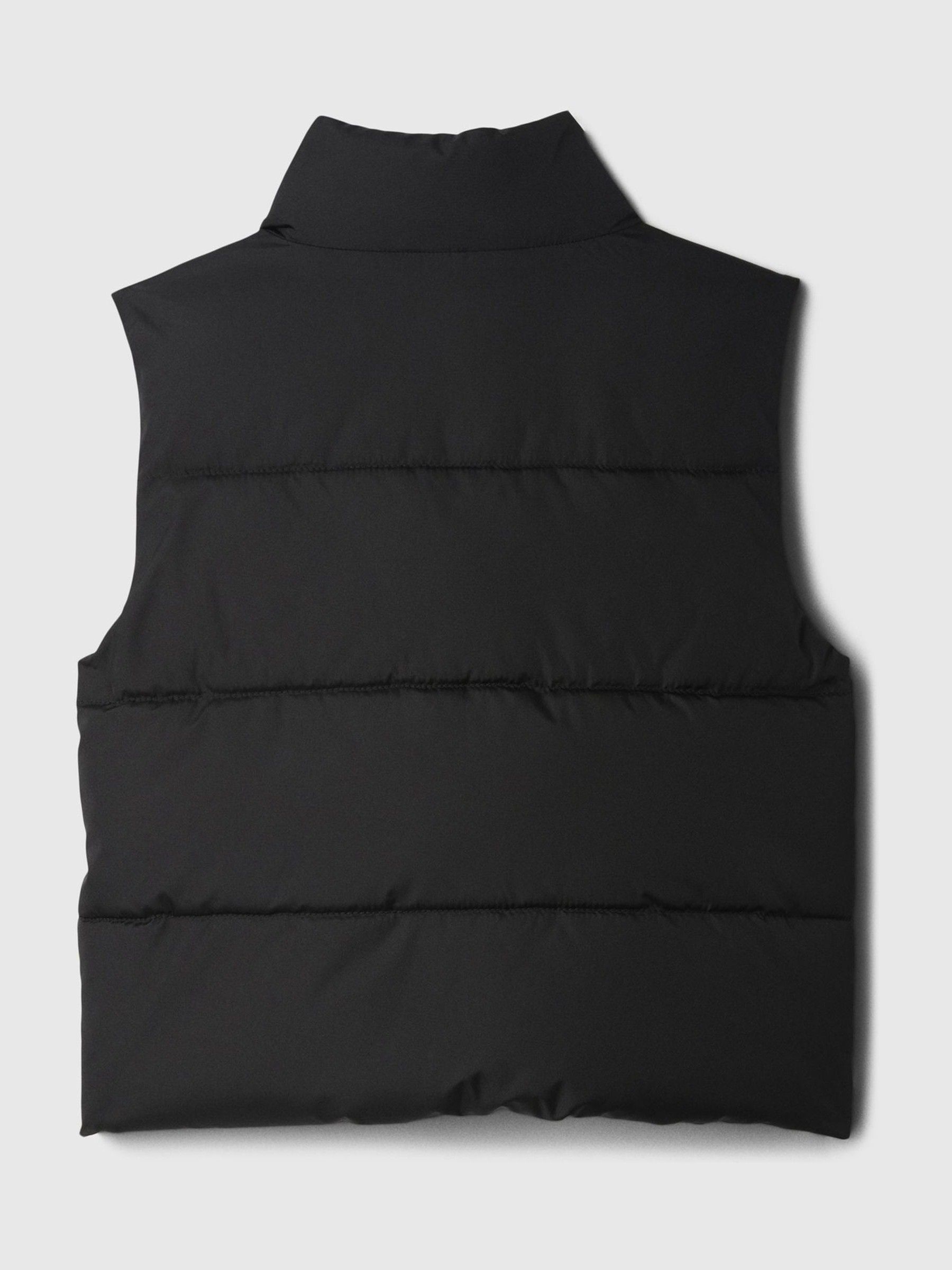 Black Sleeveless Gilet Jacket (4-13yrs) | Gap