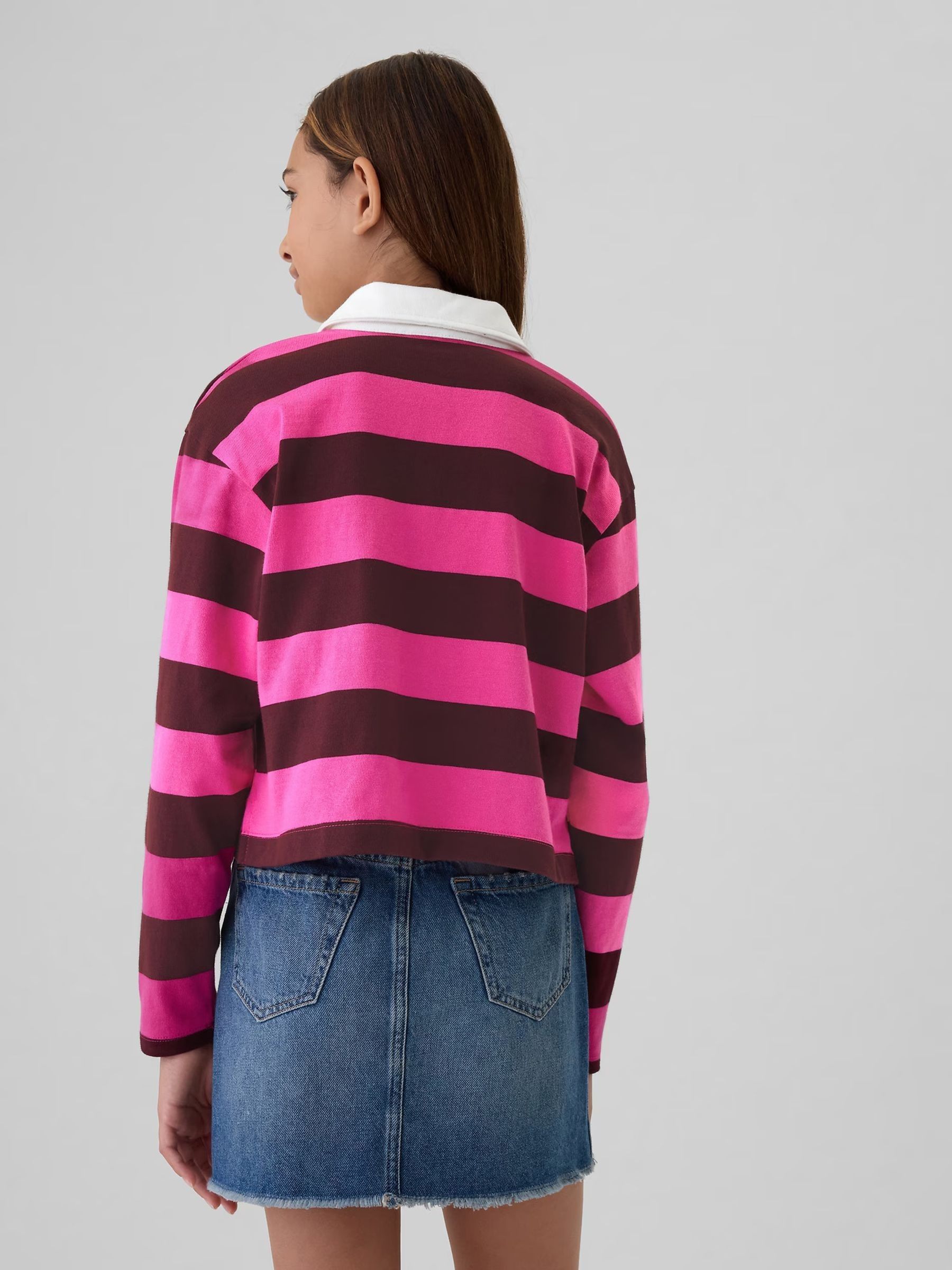 Pink Rugby T-Shirt (4-13yrs) - Image 2 of 4