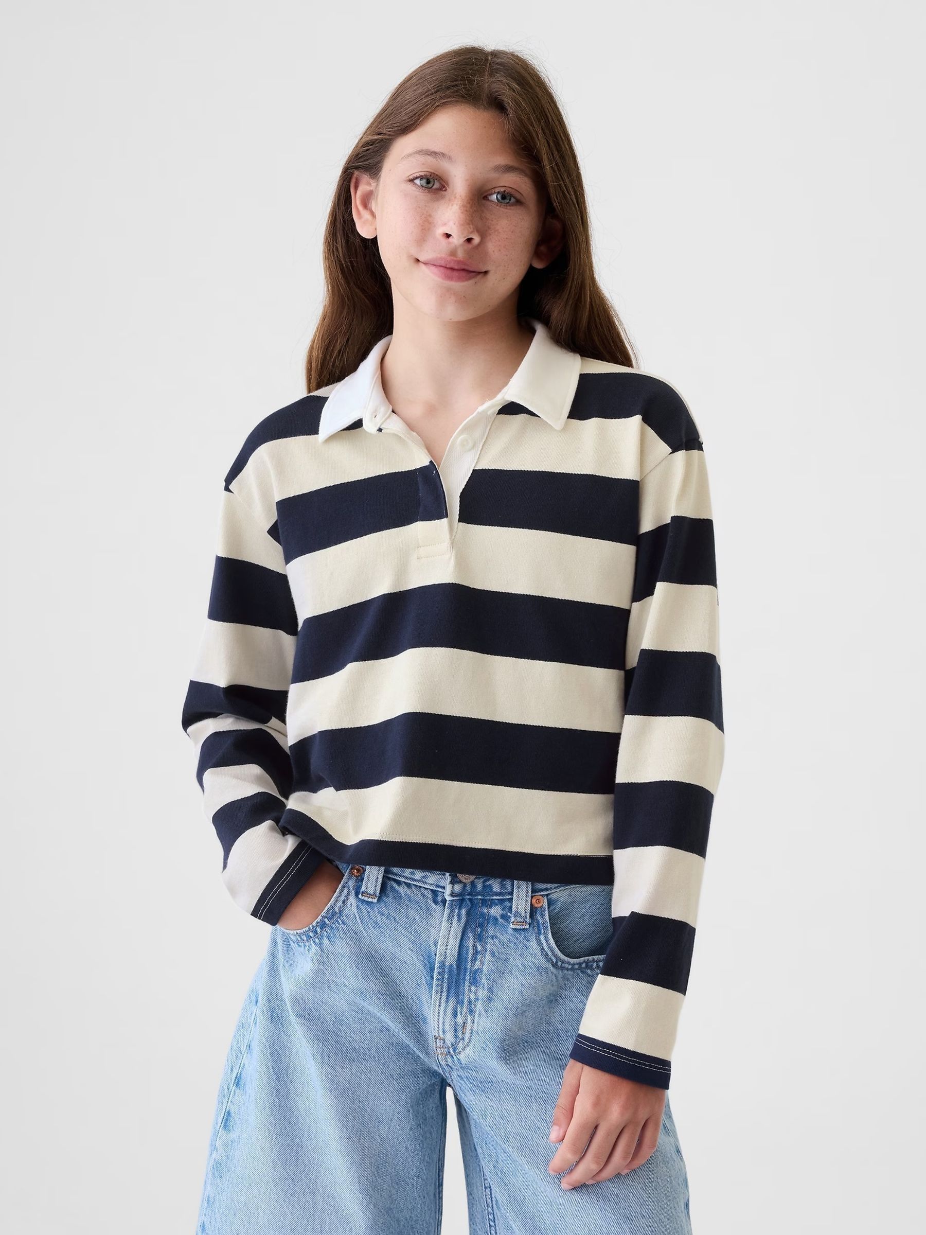 Blue Rugby T-Shirt (4-13yrs) - Image 1 of 1