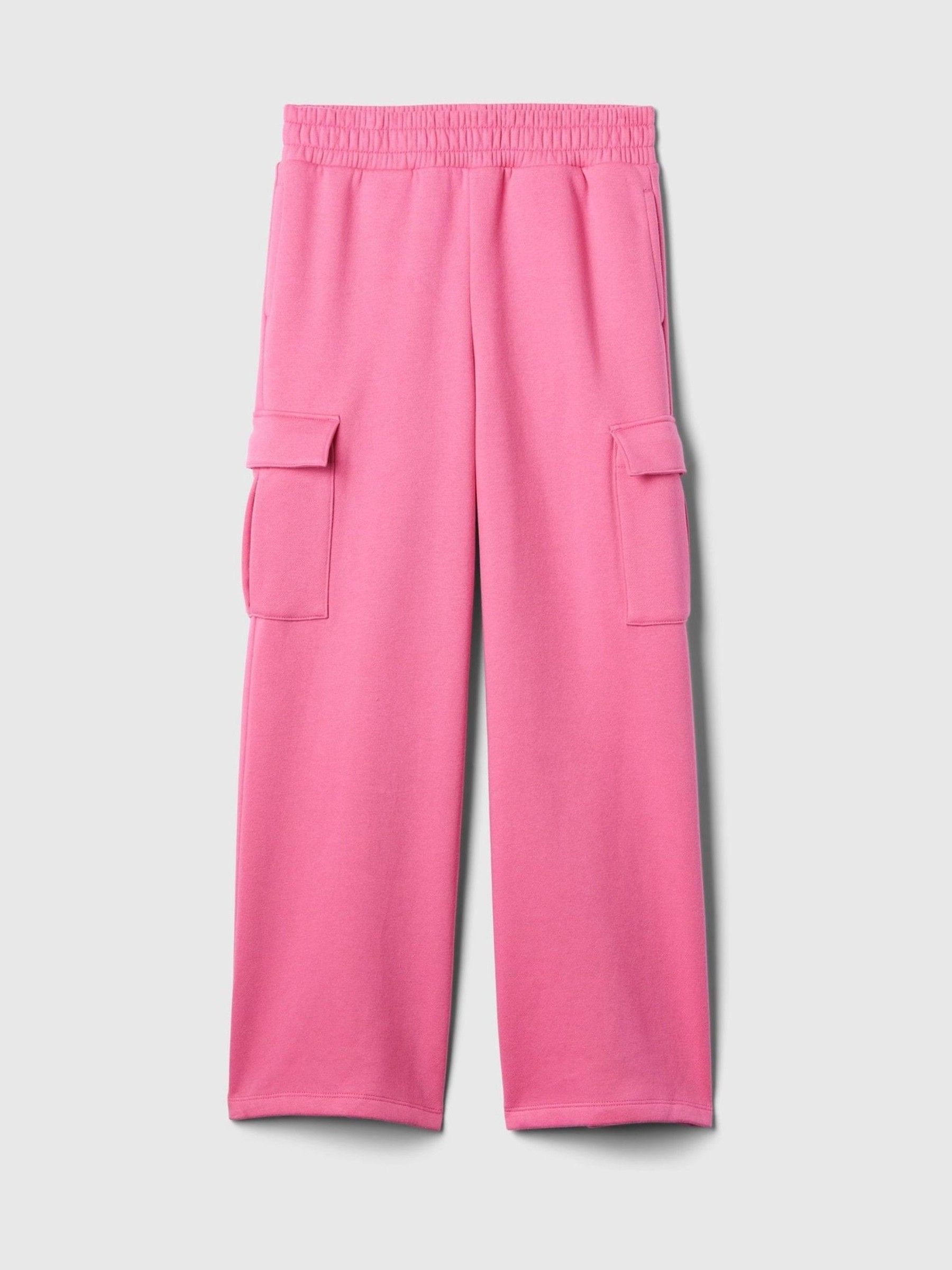 Pink Vintage Soft Wide Leg Cargo Joggers (4-13yrs) - Image 5 of 5
