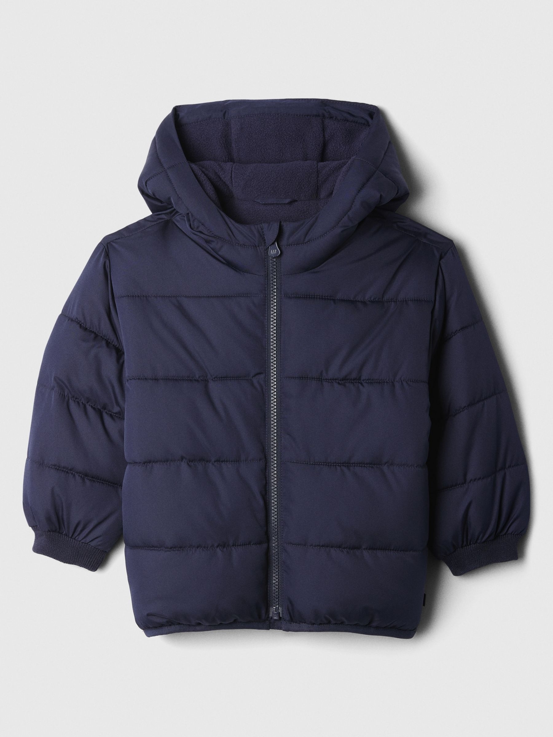 Blue Water-Resistant Puffer Coat (6mths-5yrs) - Image 2 of 4
