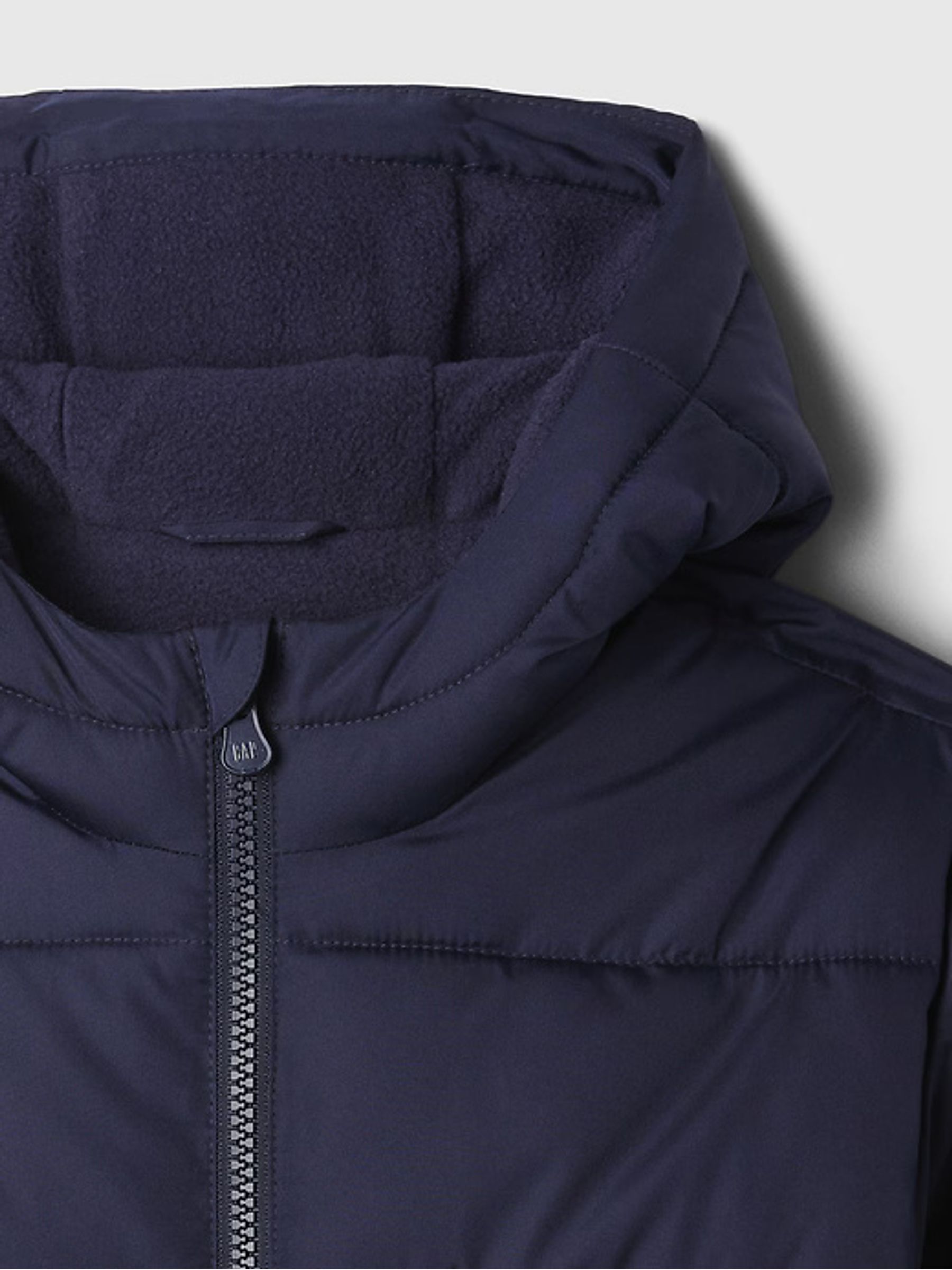 Blue Water-Resistant Puffer Coat (6mths-5yrs) - Image 4 of 4