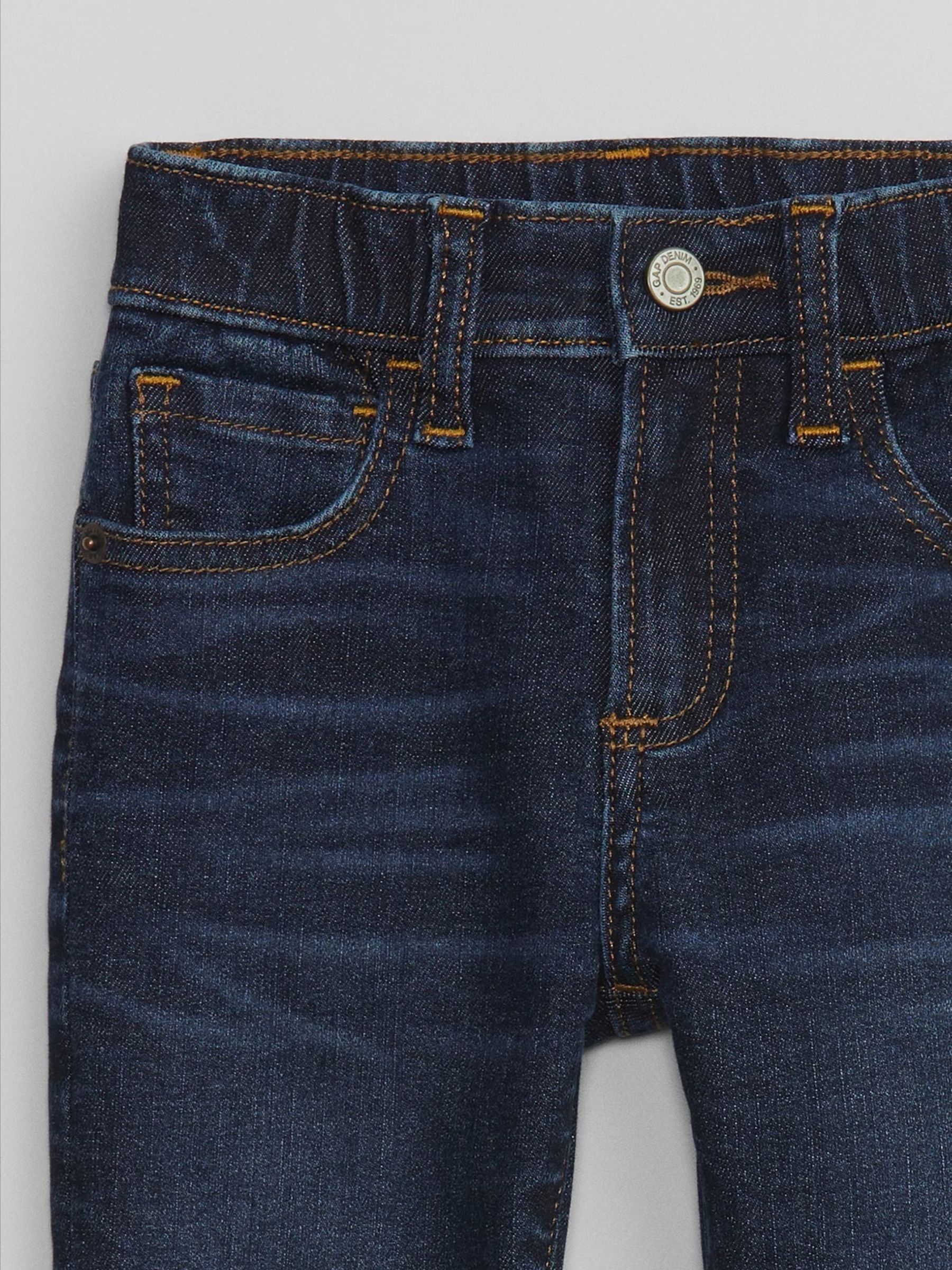 Blue Skinny Stretch Jeans (6mths-5yrs) - Image 3 of 4