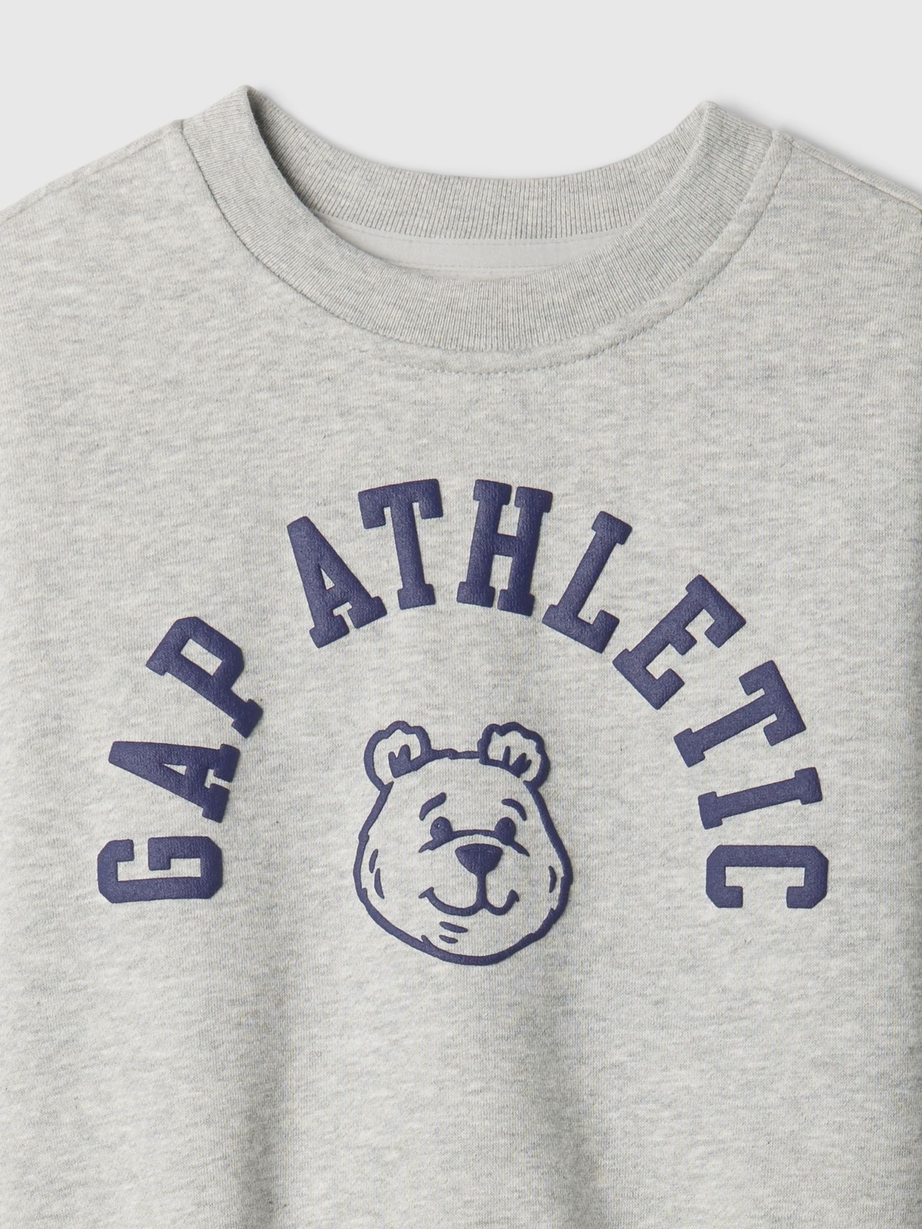 Grey Vintage Athletic Logo Sweatshirt & Jogger Set (6mths-5yrs) - Image 3 of 3