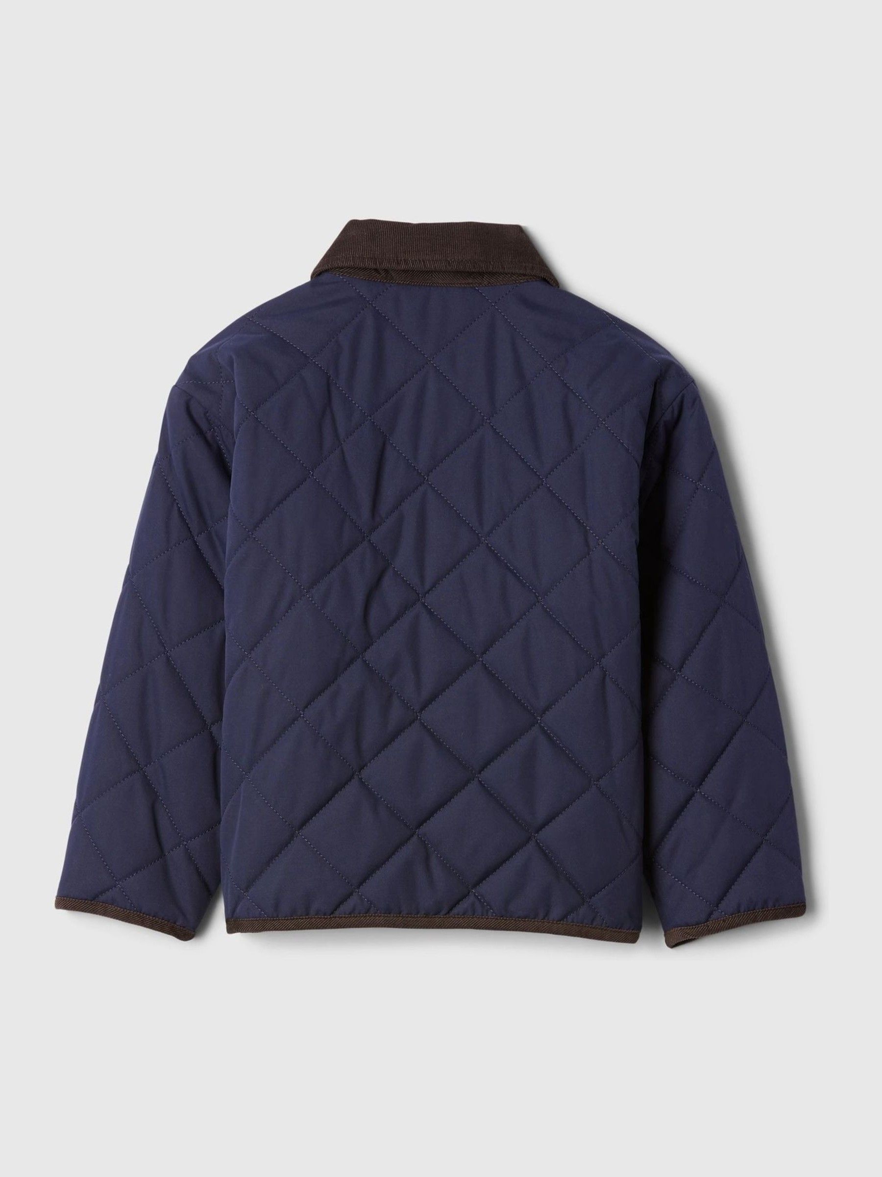 Blue Brannan Bear Quilted Field Jacket (6mths-5yrs) - Image 2 of 3