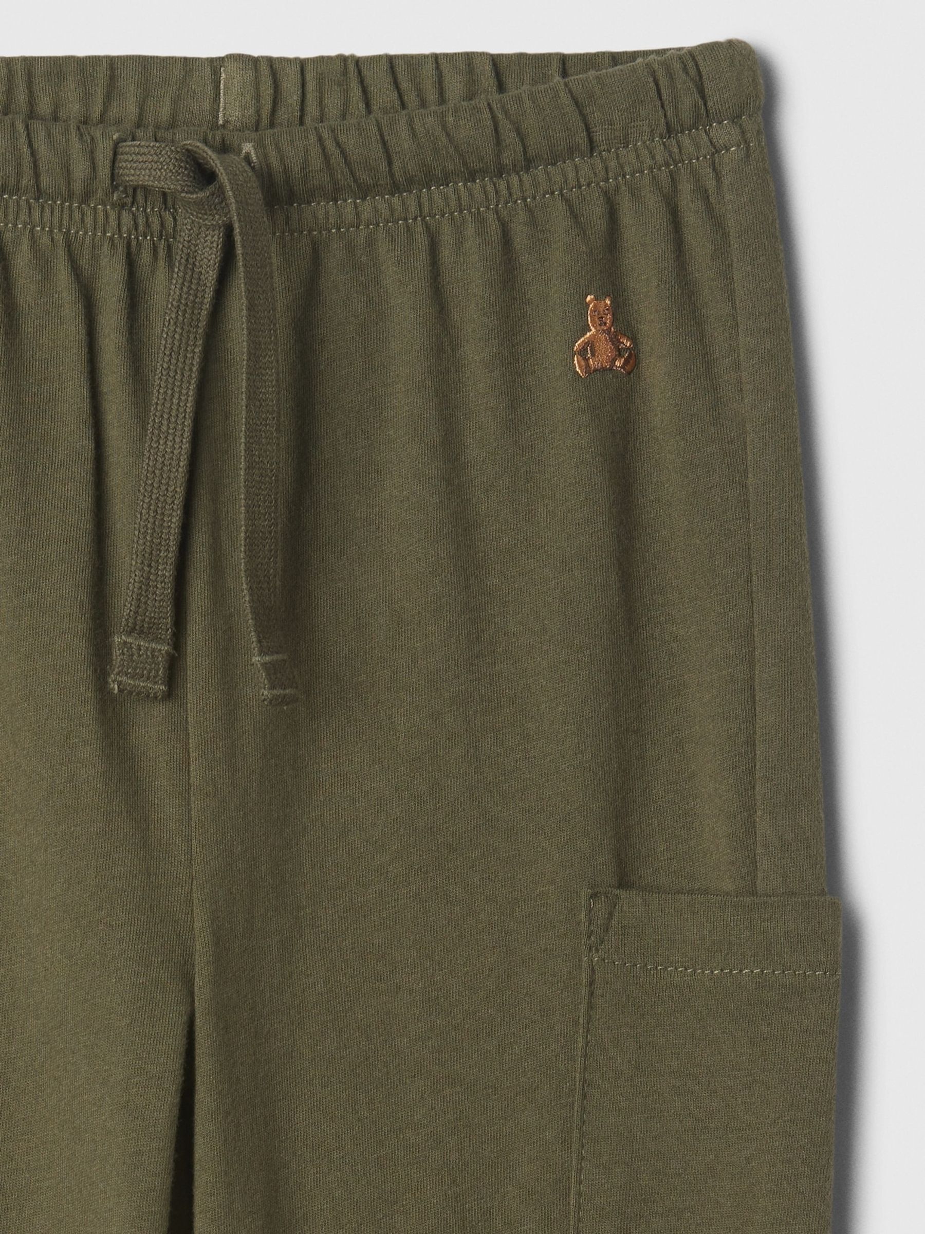 Green Brannan Bear Cargo Joggers (6mths-5yrs) - Image 2 of 2