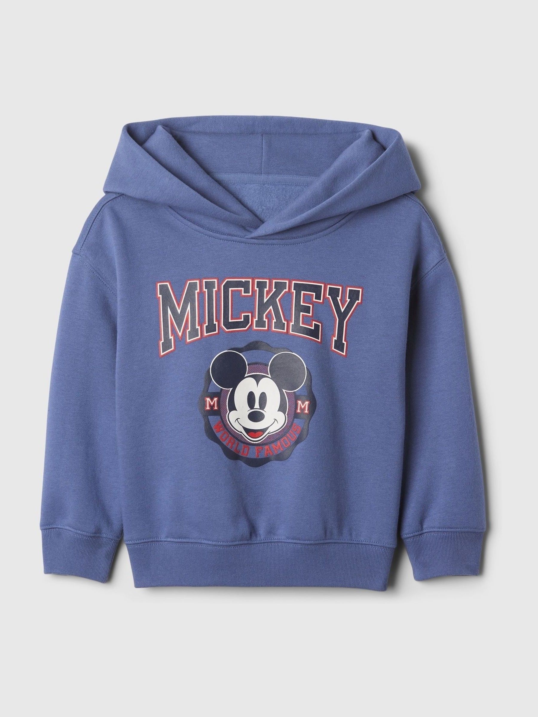 Blue Mickey Mouse Disney Vintage Soft Hoodie (6mths-5yrs) - Image 1 of 2
