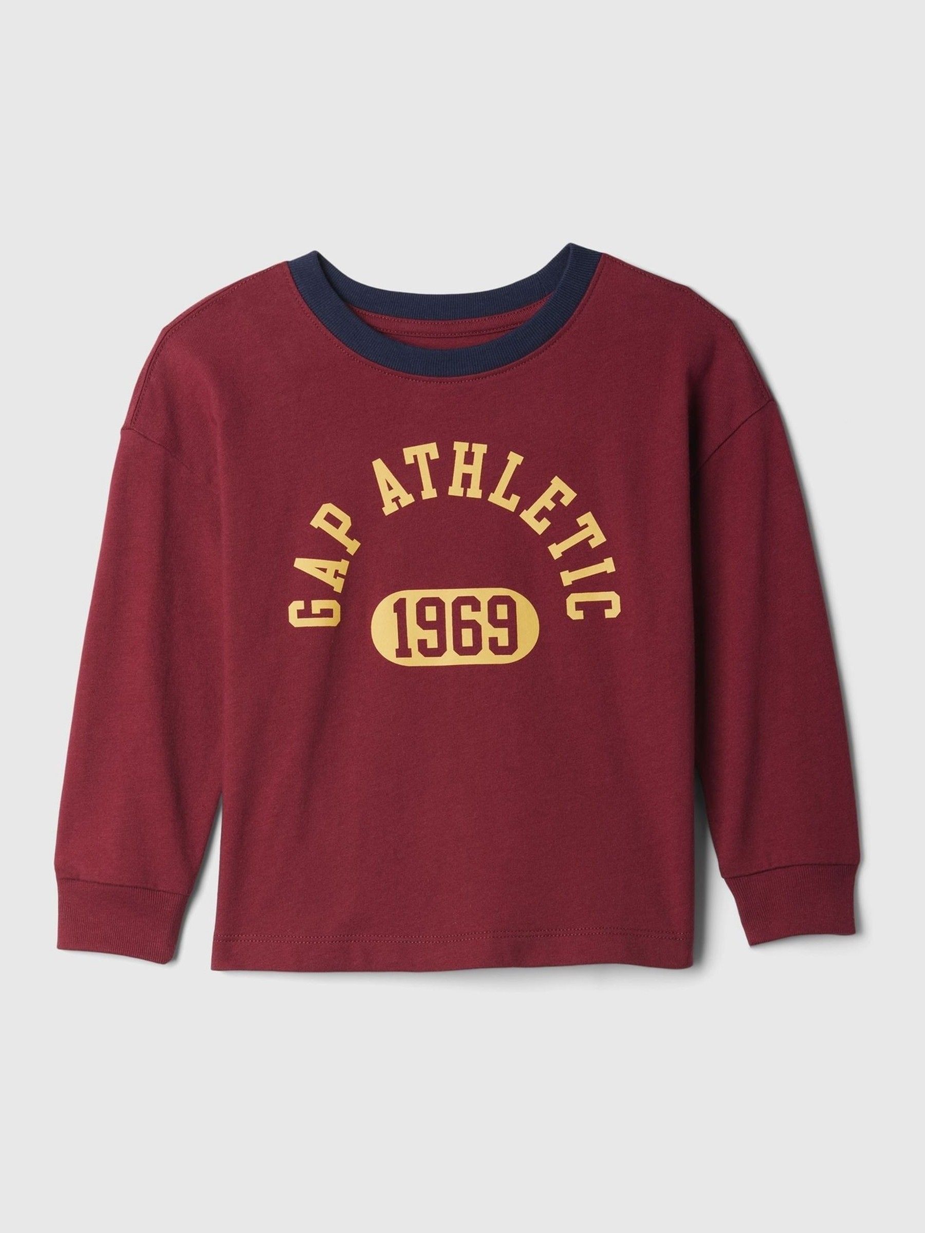 Red Long Sleeve Logo Graphic T-Shirt (6mths-5yrs) - Image 1 of 2