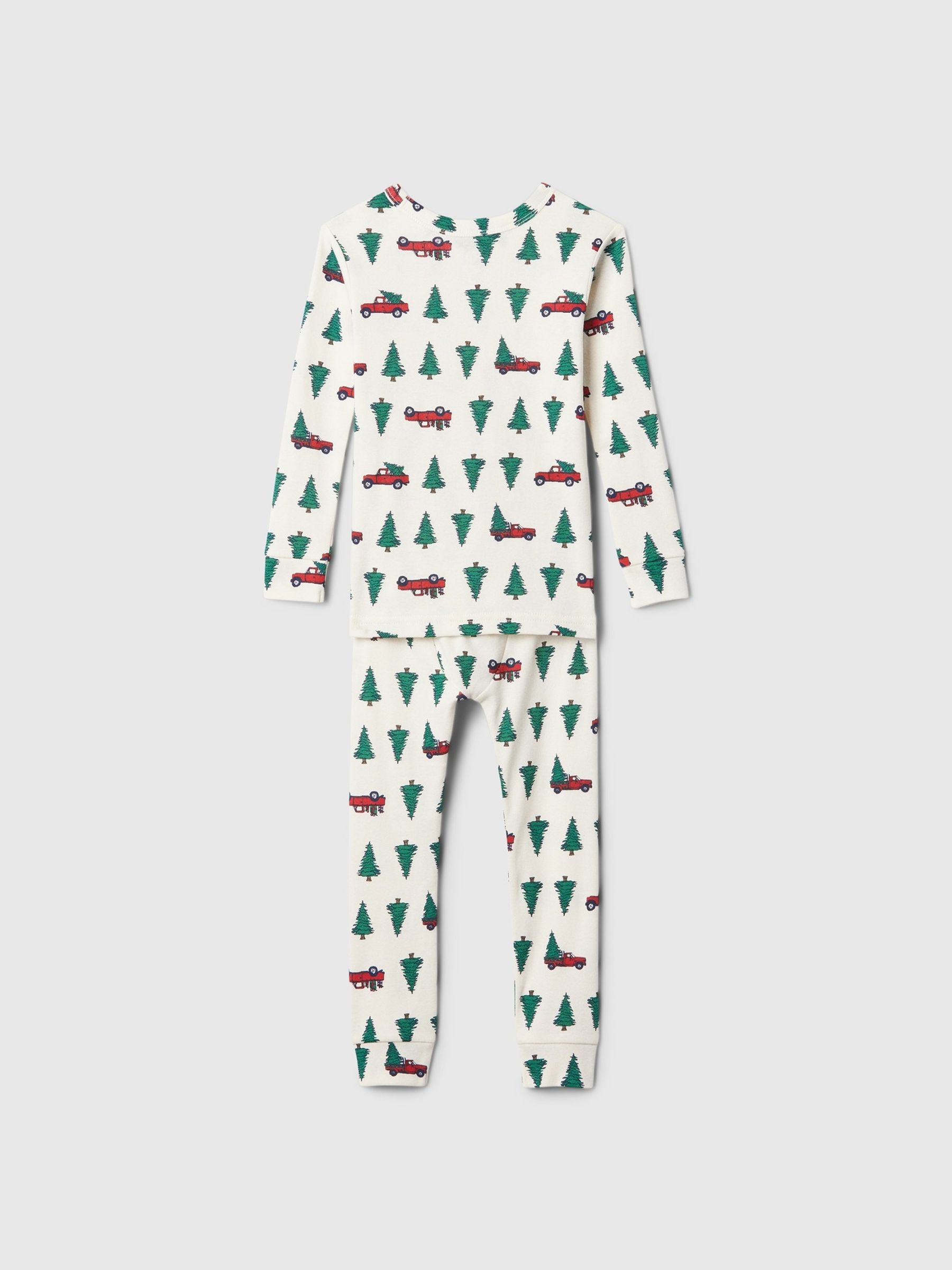 White Christmas Print Pyjamas (6mths-5yrs) - Image 2 of 3